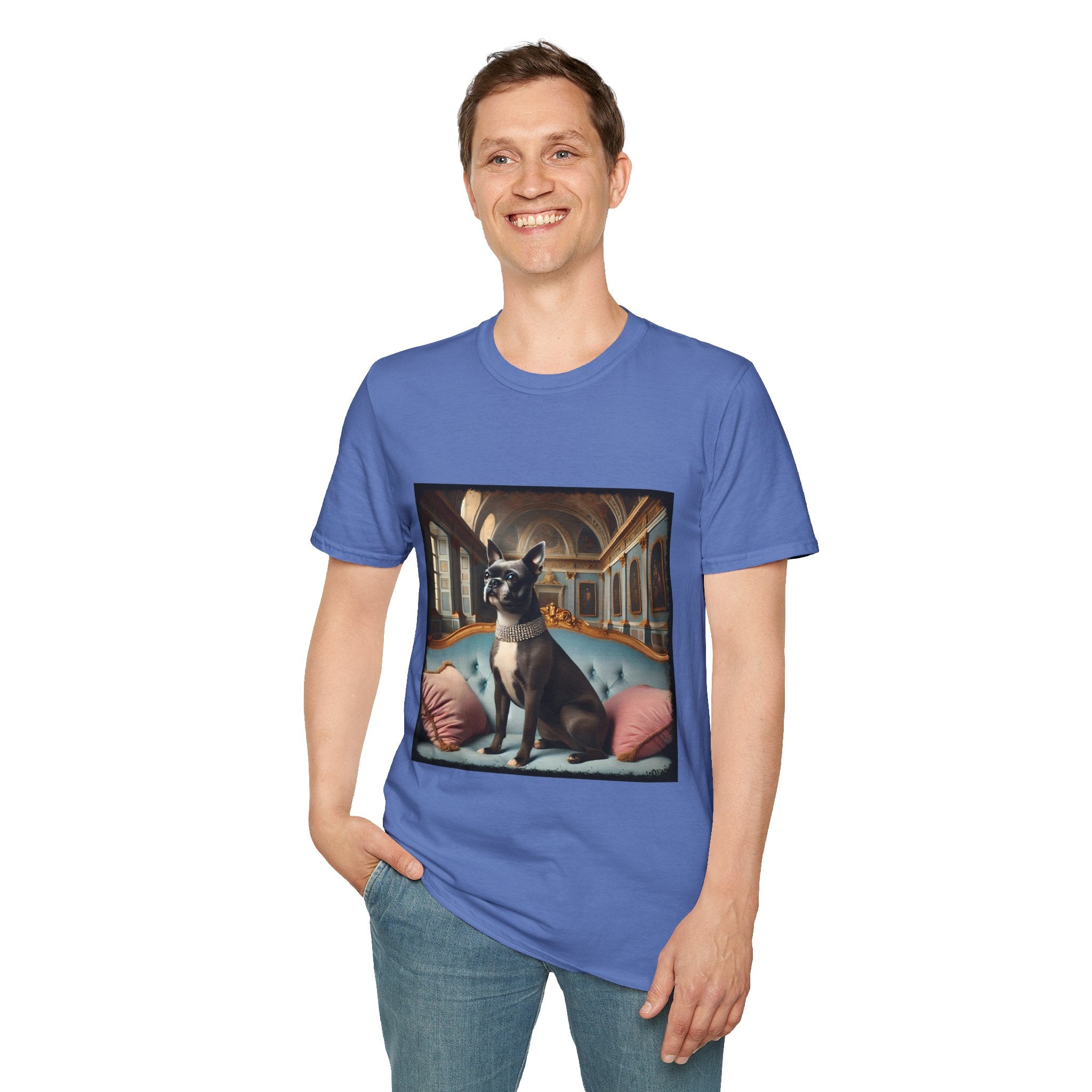 Boston Terrier Blue Baroness | Unisex Dog T-Shirt
