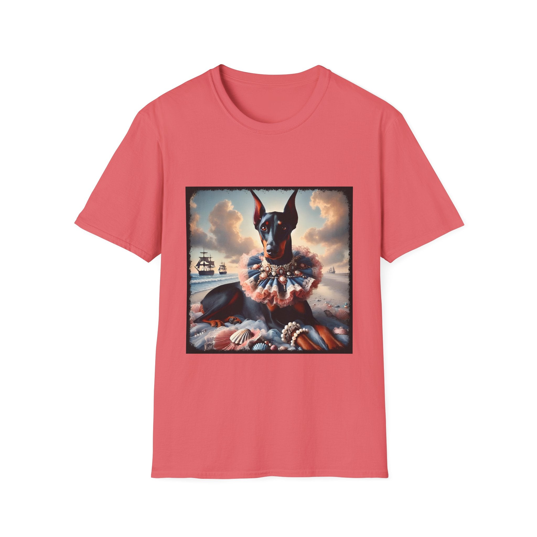 Doberman Pinscher Sand Siren | Unisex Dog T-Shirt