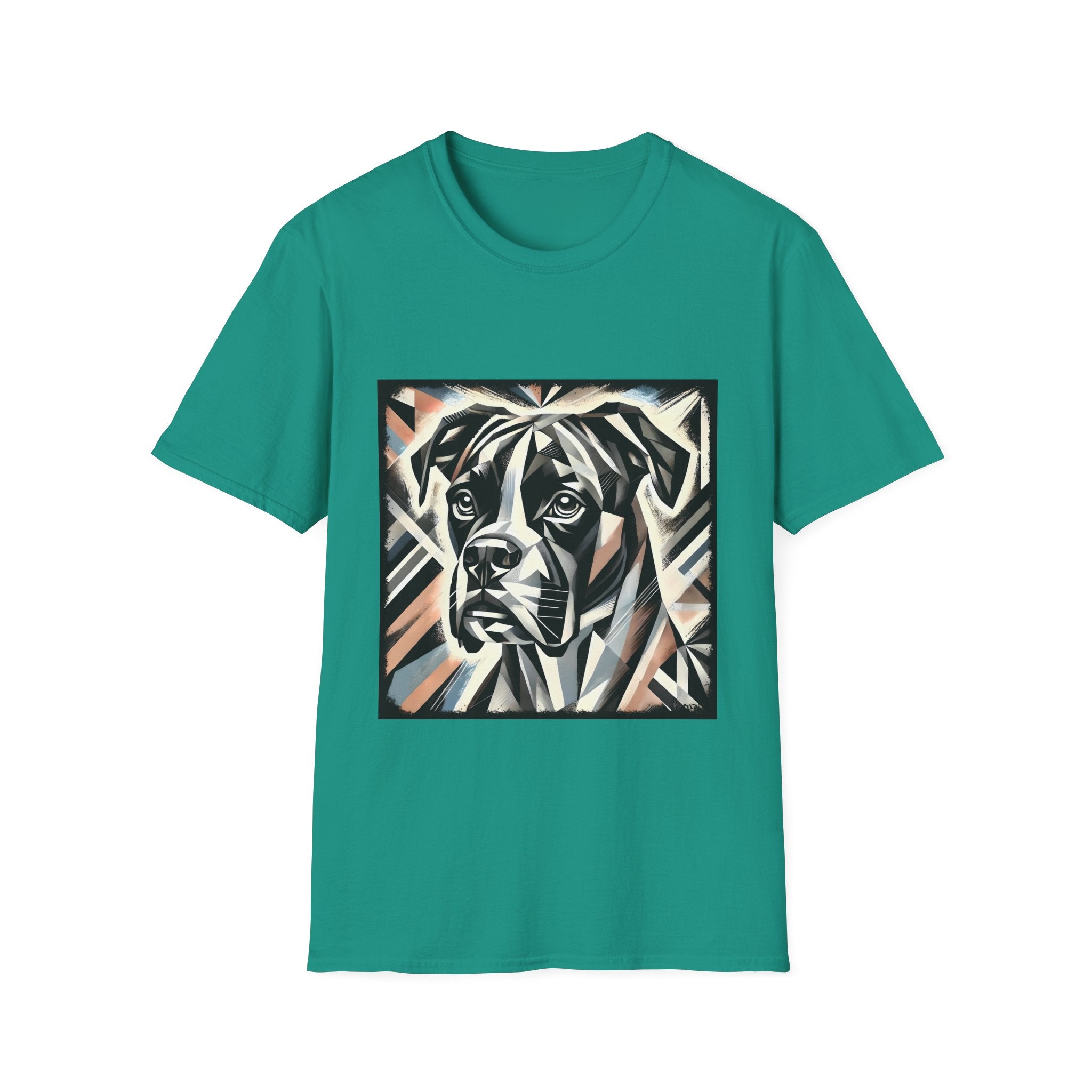 Boxer Bold Geometric | Unisex Dog T-Shirt