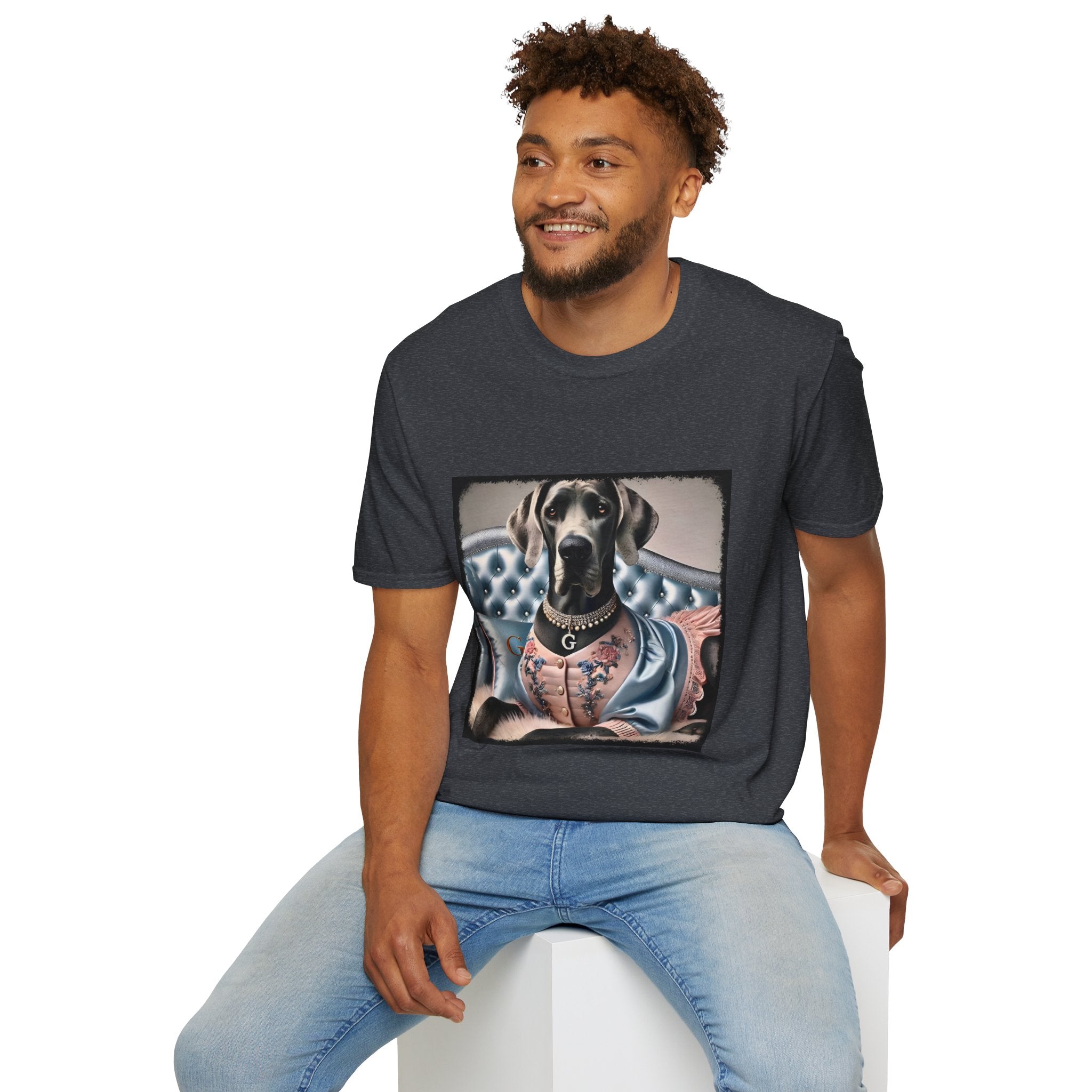 Great Dane Pawparazzi Pup | Unisex Dog T-Shirt
