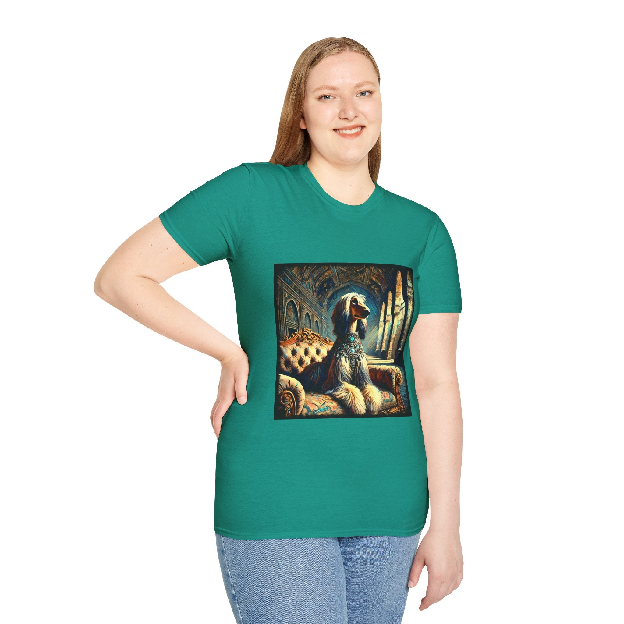 Afghan Hound Royal Princess | Unisex Dog T-Shirt