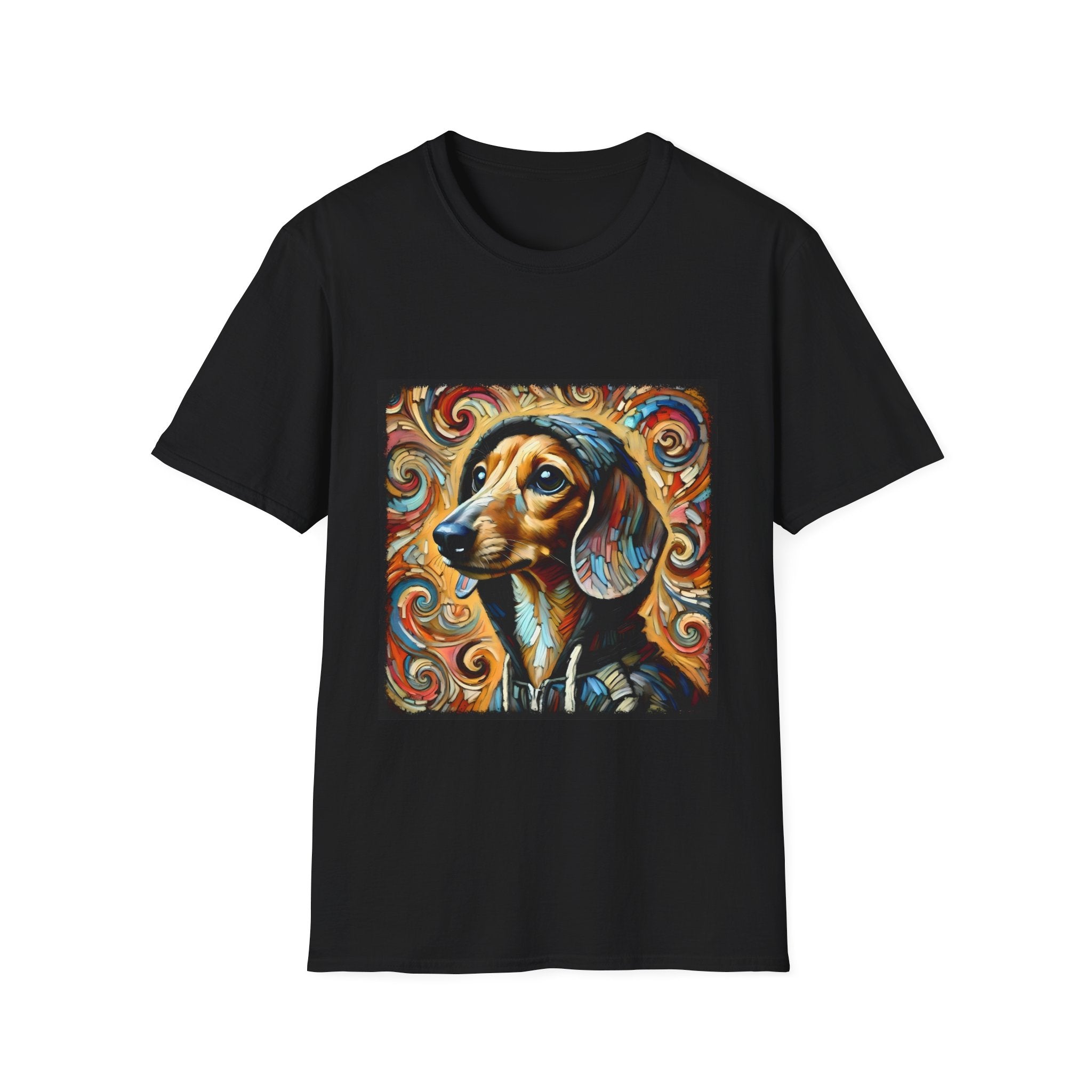 Dachshund Bold Hoodie Swirl | Unisex Dog T-Shirt