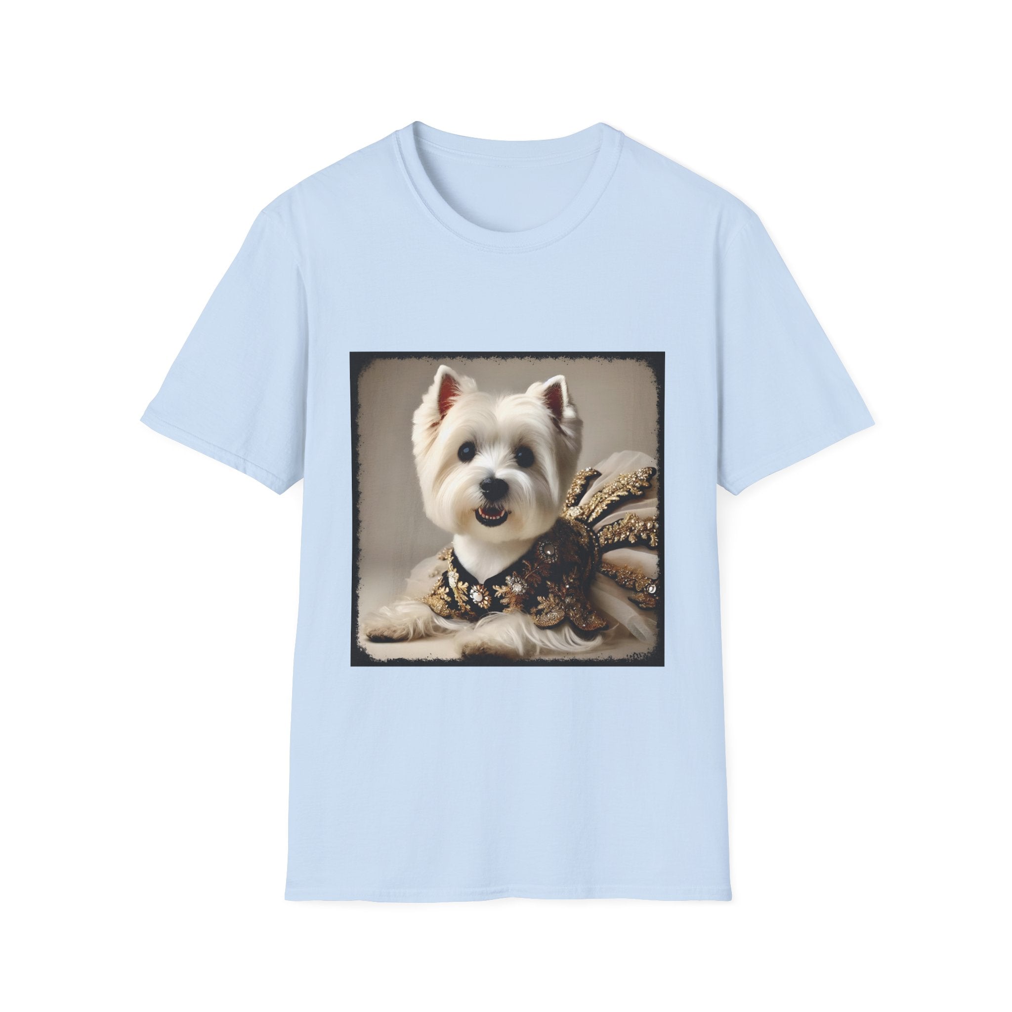 Stylish West Highland White Terrier dog design shirt