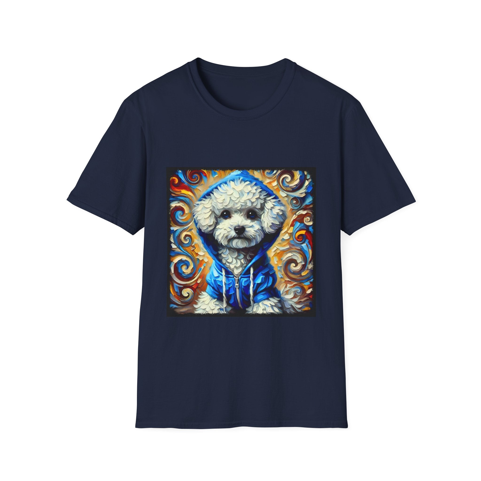 Bichon Frise Hoodie Swirl | Unisex Dog T-Shirt