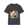 Bichon Frise Mighty Monarch | Unisex Dog T-Shirt