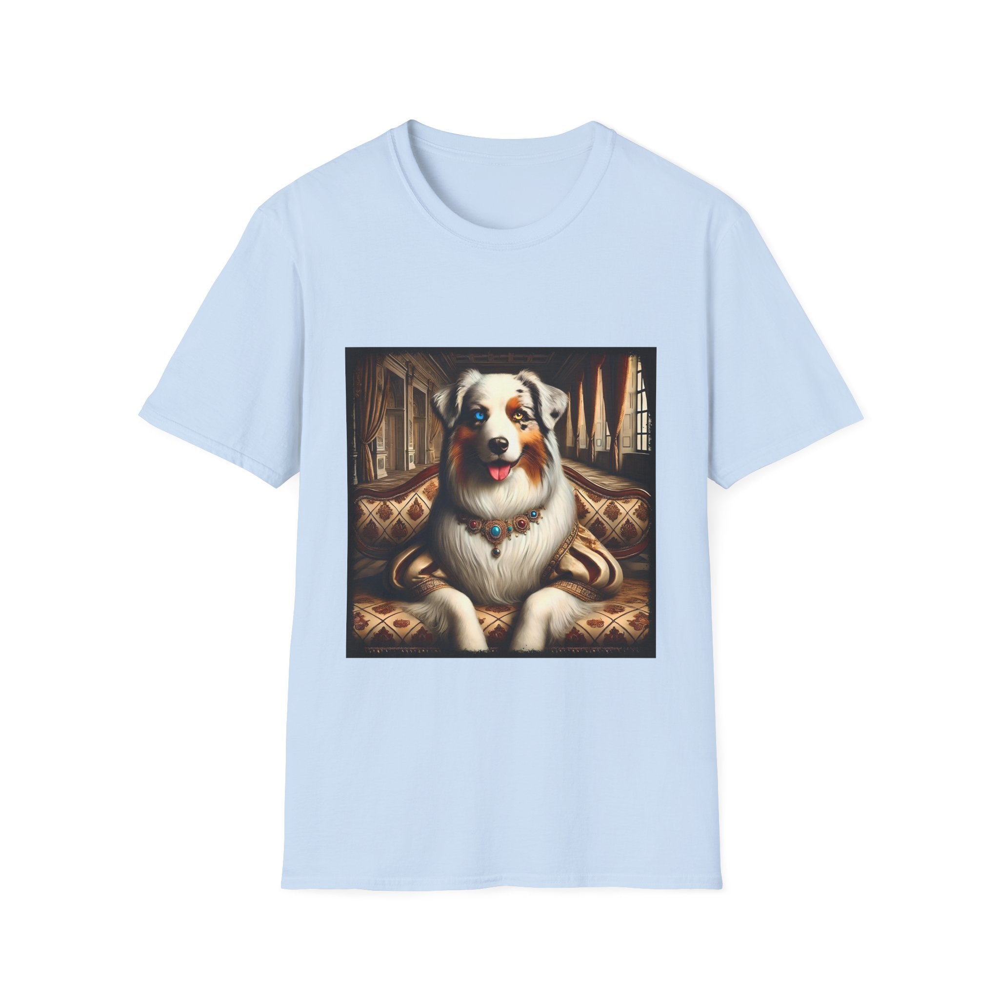 Australian Shepherd Poised Princess | Unisex Dog T-Shirt