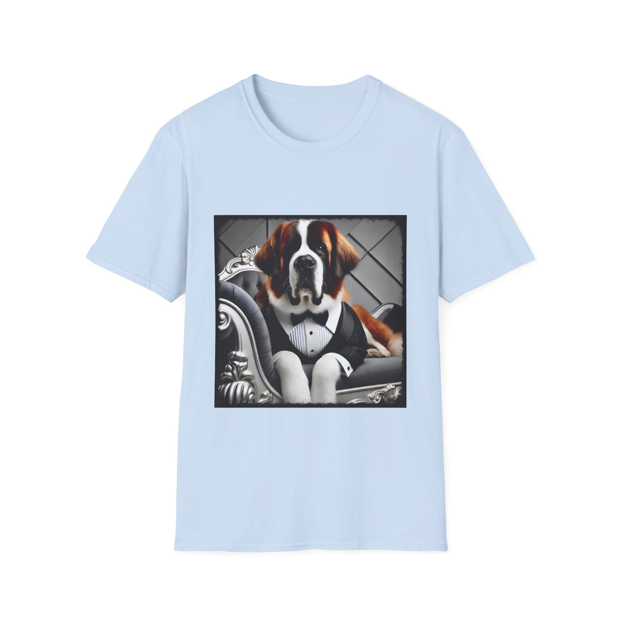 Saint Bernard Plush Pupstar | Unisex Dog T-Shirt