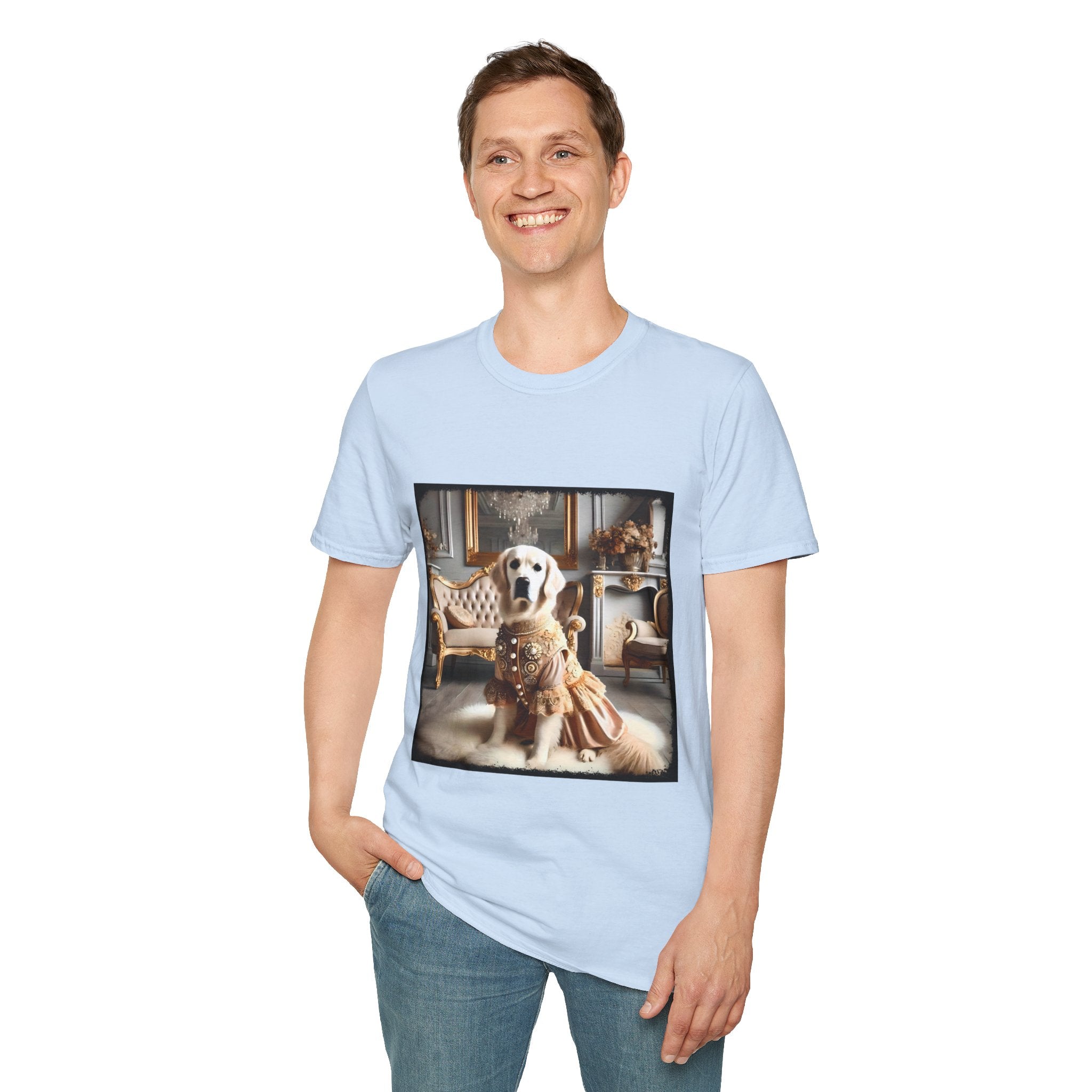 Golden Retriever Priveleged Pup | Unisex Dog T-Shirt