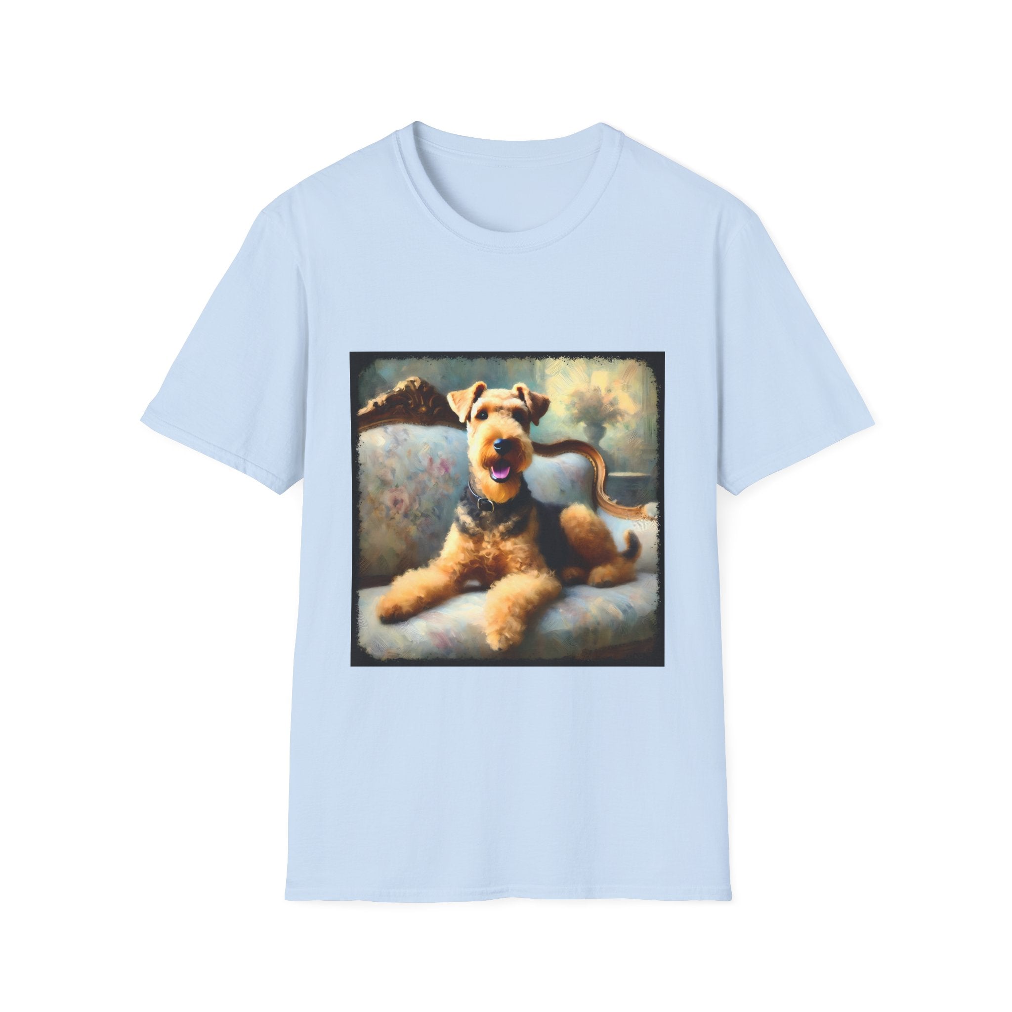 Airedale Terrier Classic Portrait | Unisex Dog T-Shirt