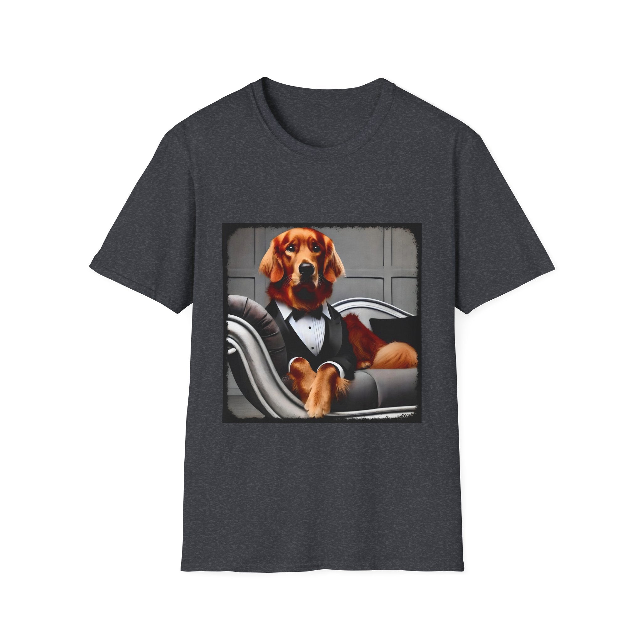 Golden Retriever Tuxedo Titan  | Unisex Dog T-Shirt