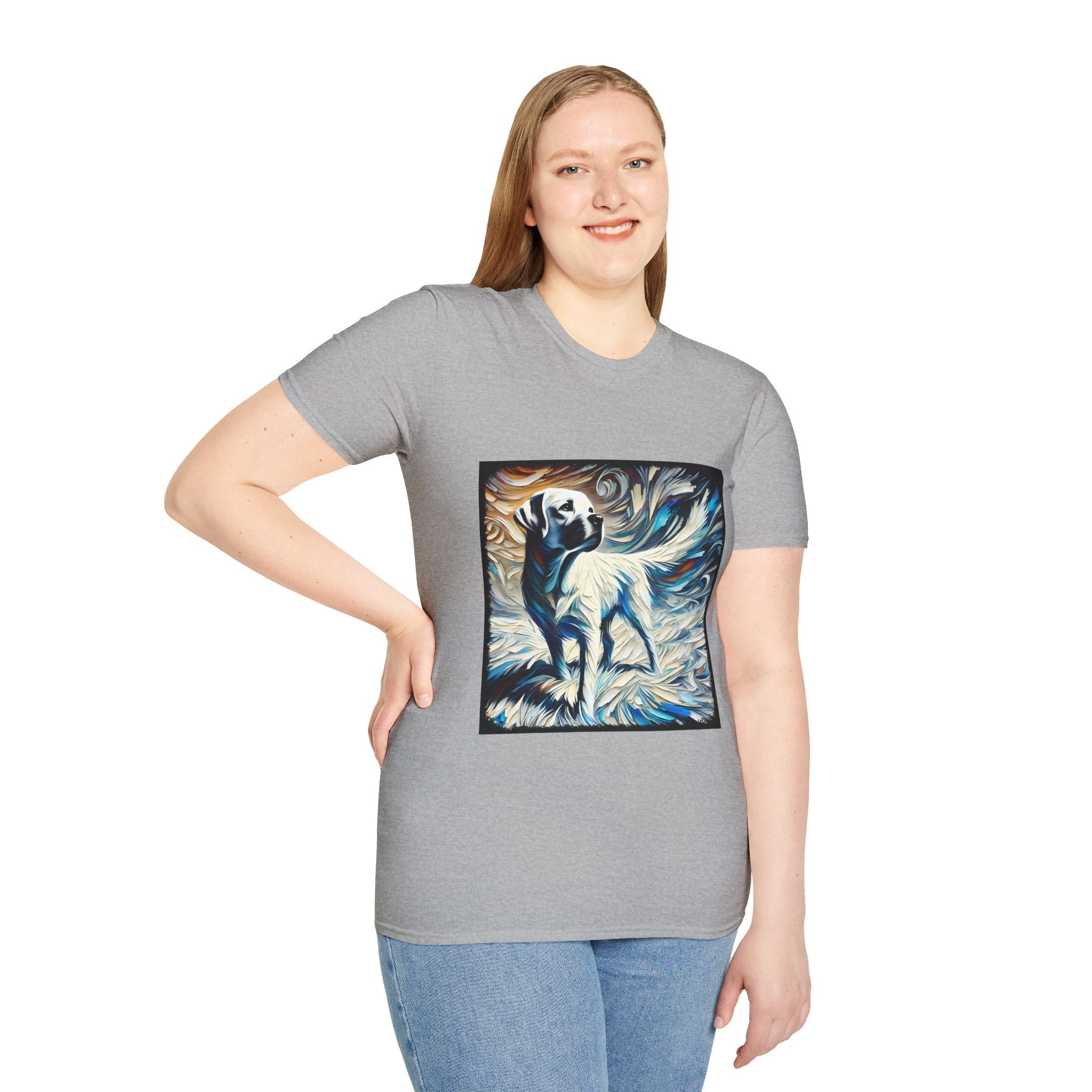 Labrador Retriever Snow Swirl | Unisex Dog T-Shirt
