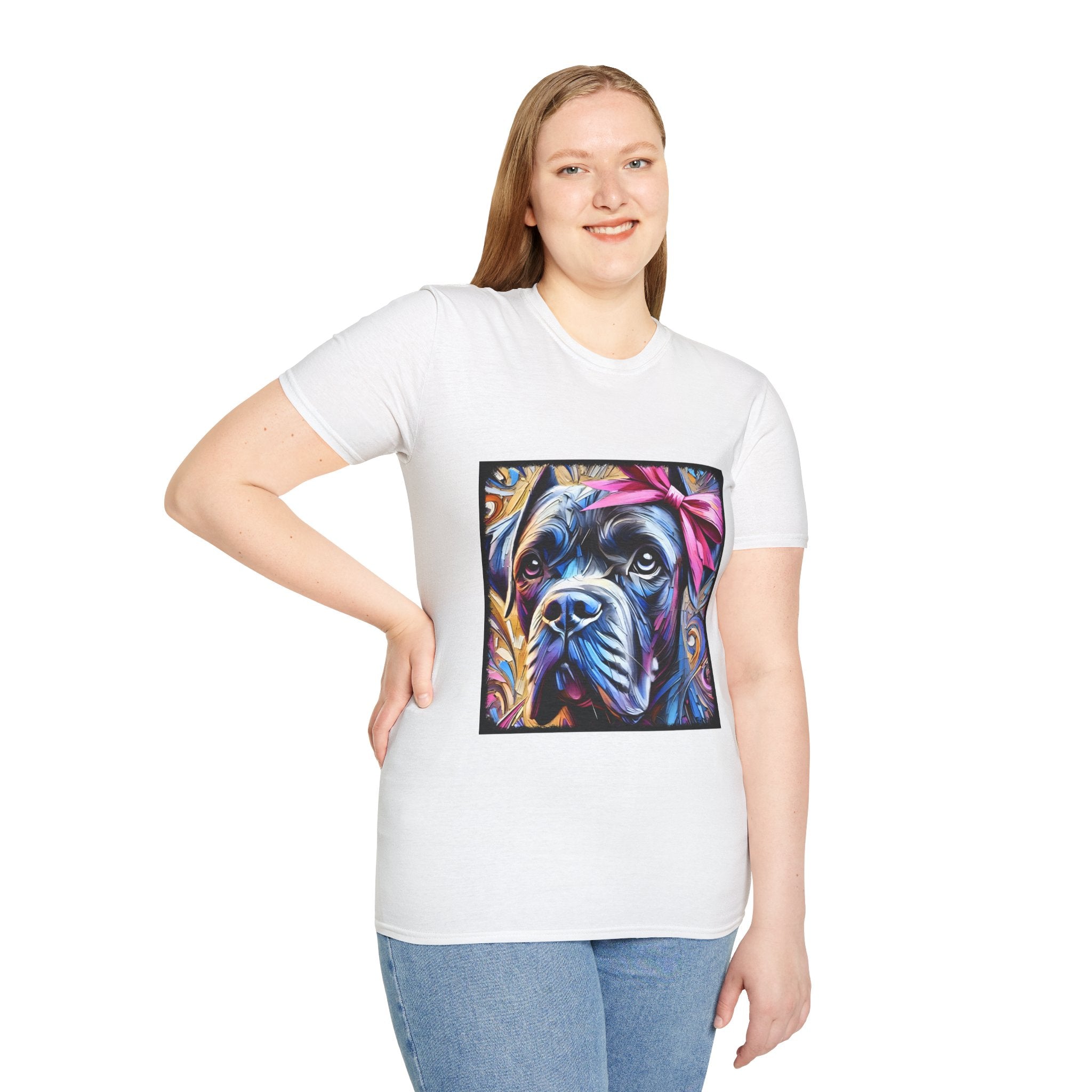 Cane Corso Beautiful Blue Swirl | Unisex Dog T-Shirt