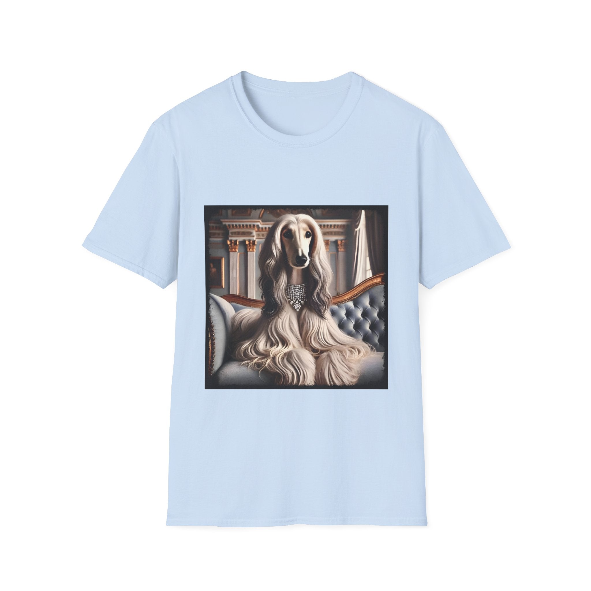 Afghan Hound Status Sniffer | Unisex Dog T-Shirt