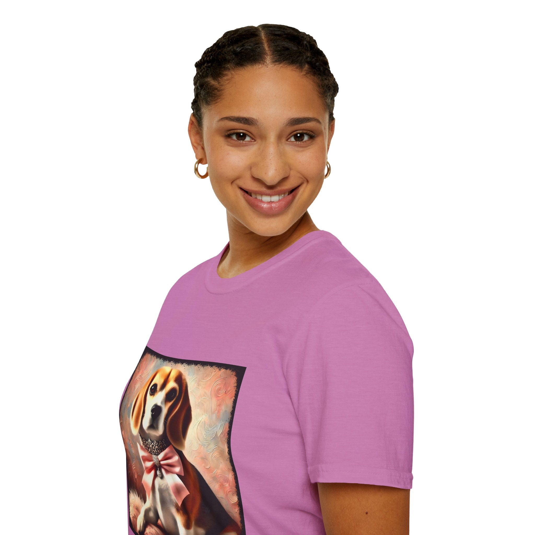 Beagle Diamond Princess Classic | Unisex Dog T-Shirt