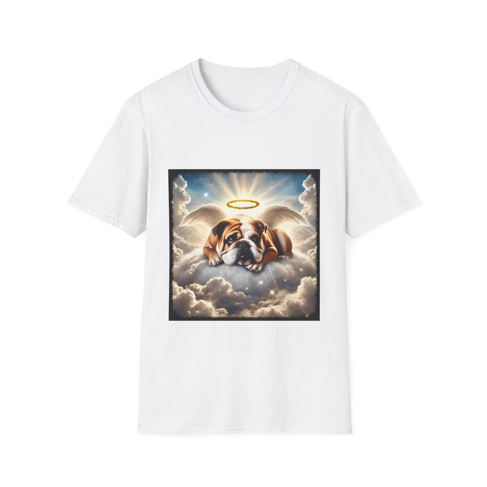 Bulldog Angel Baby | Unisex Dog T-Shirt