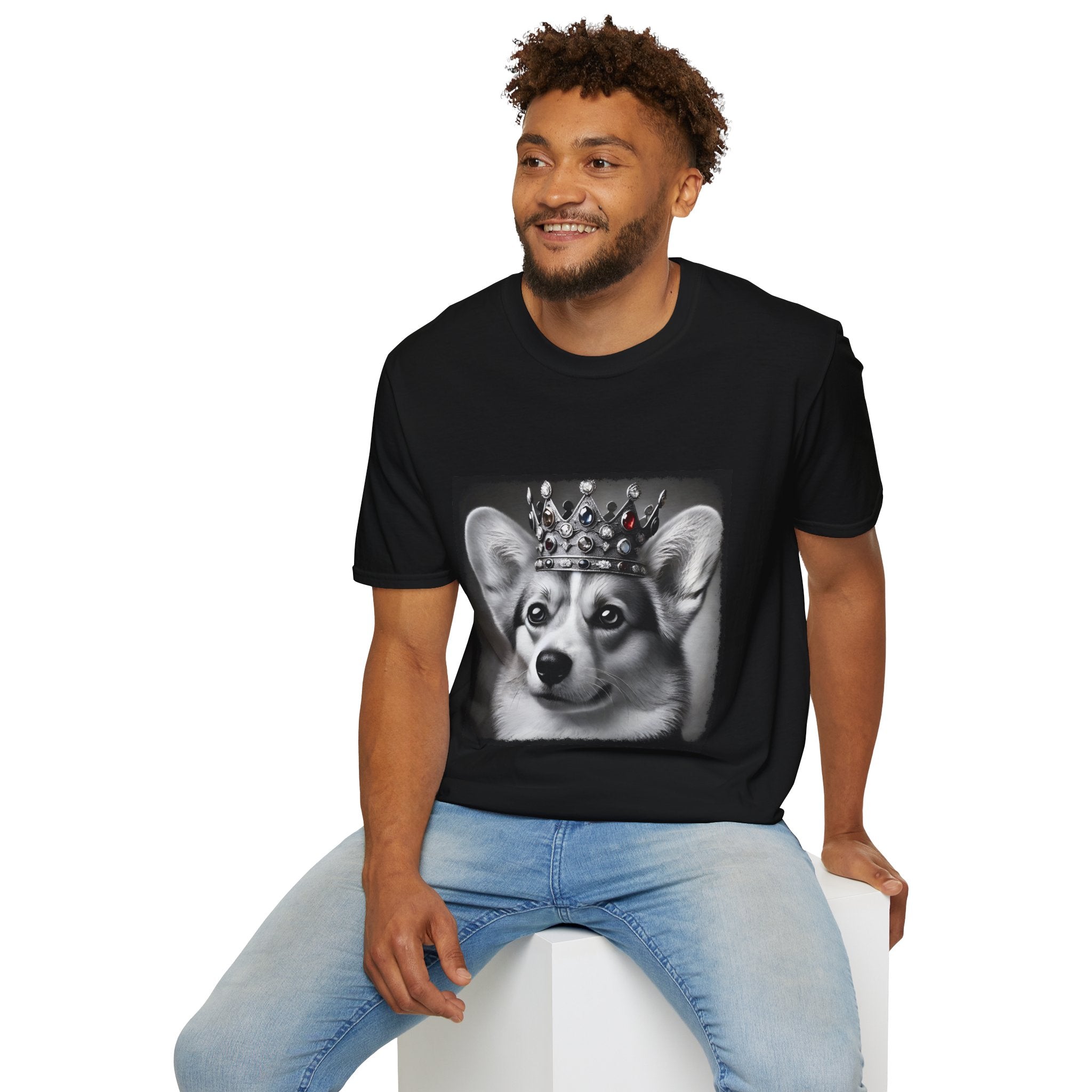 Pembroke Welsh Corgi Royal Bark | Unisex Dog T-Shirt