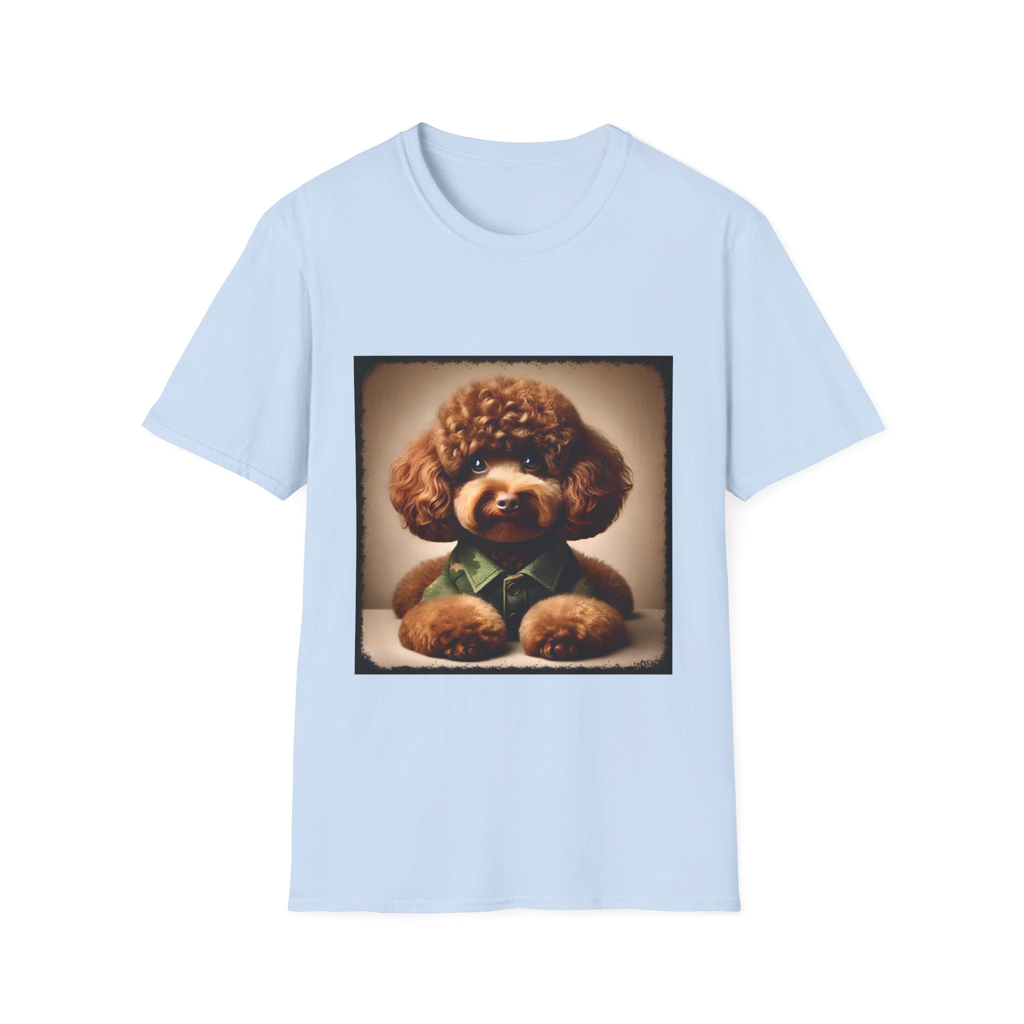 Poodle Beary Camo | Unisex Dog T-Shirt