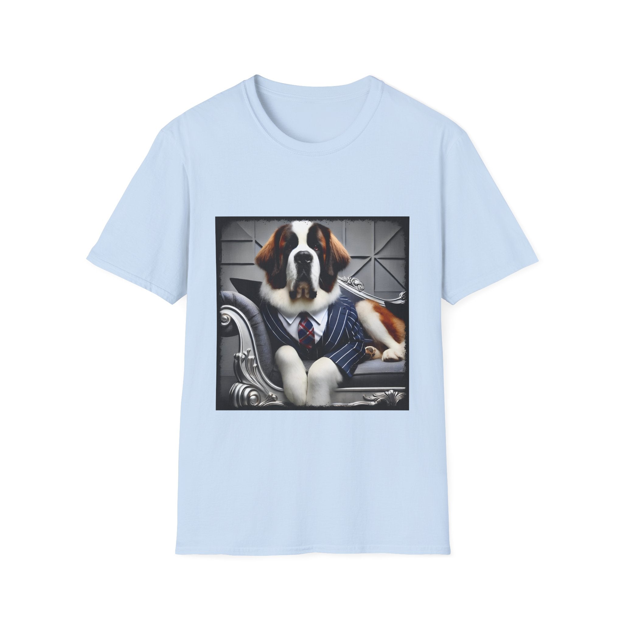 Saint Bernard Tux Luxe | Unisex Dog T-Shirt