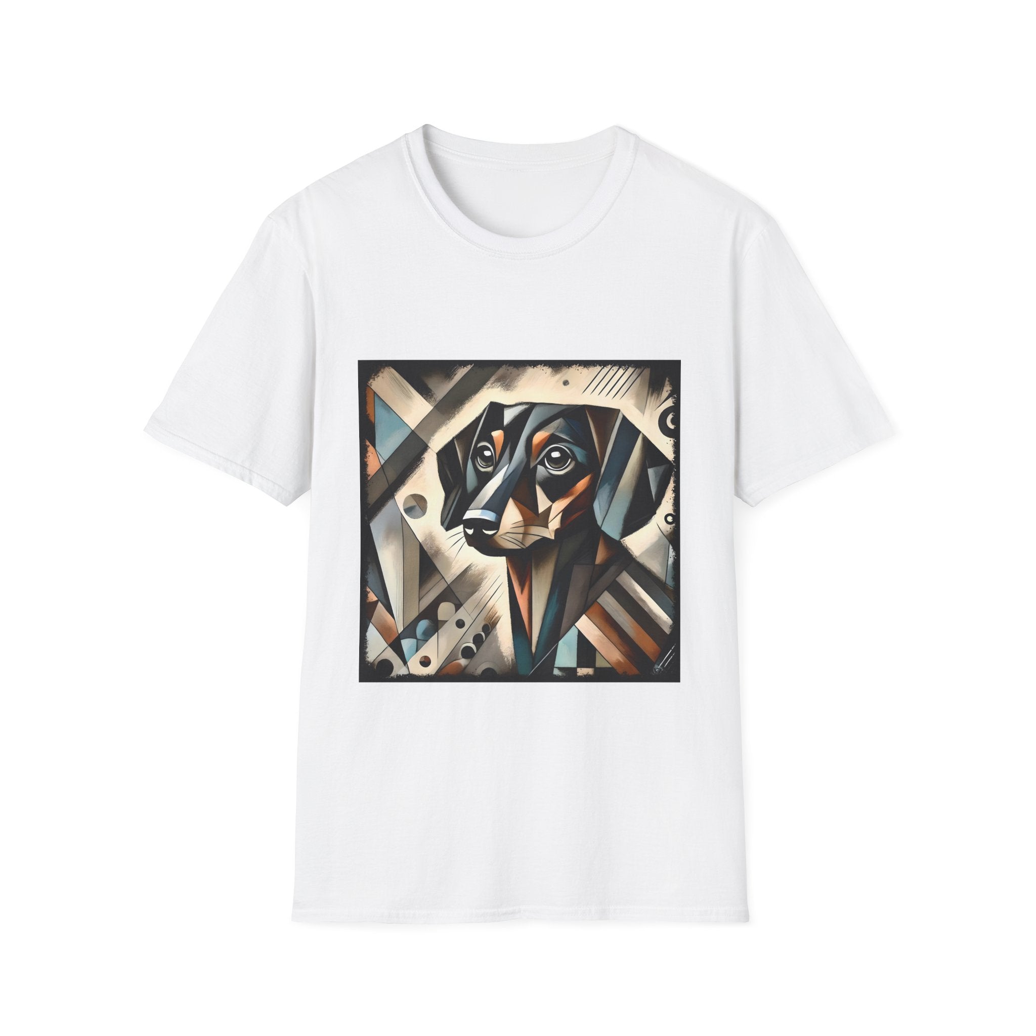 Dachshund Bold Geometric | Unisex Dog T-Shirt