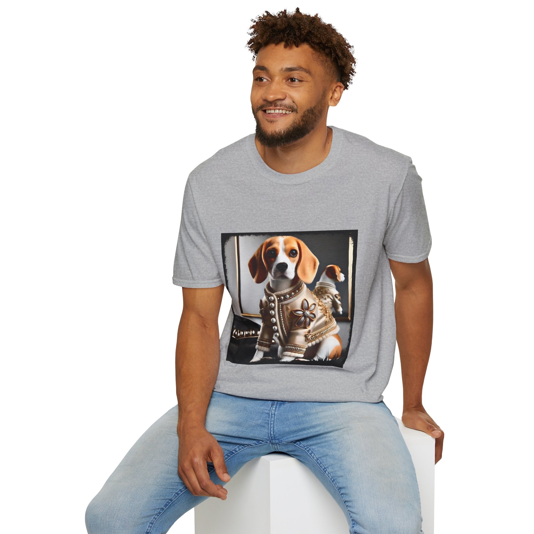 Beagle Golden Girl | Unisex Dog T-Shirt