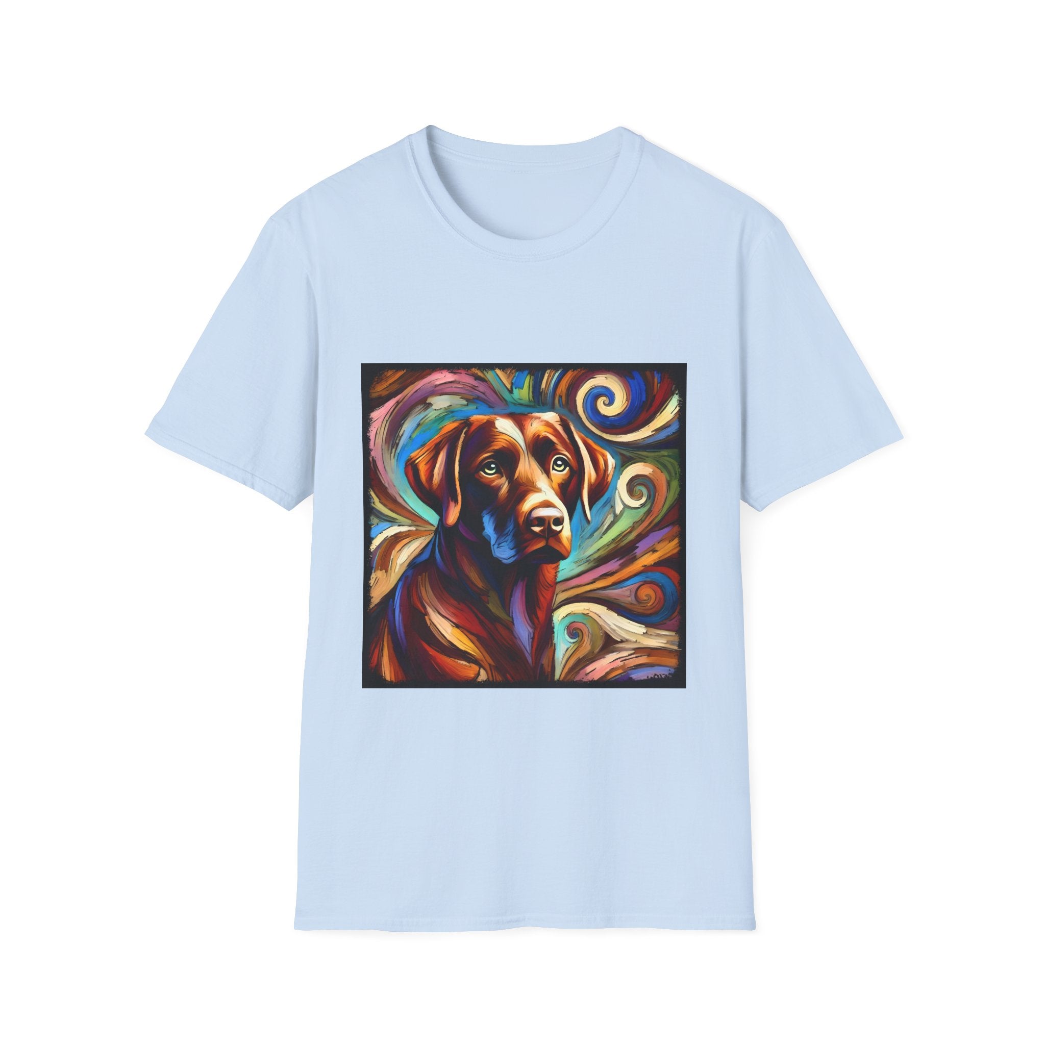 Labrador Retriever Bold Swirl | Unisex Dog T-Shirt