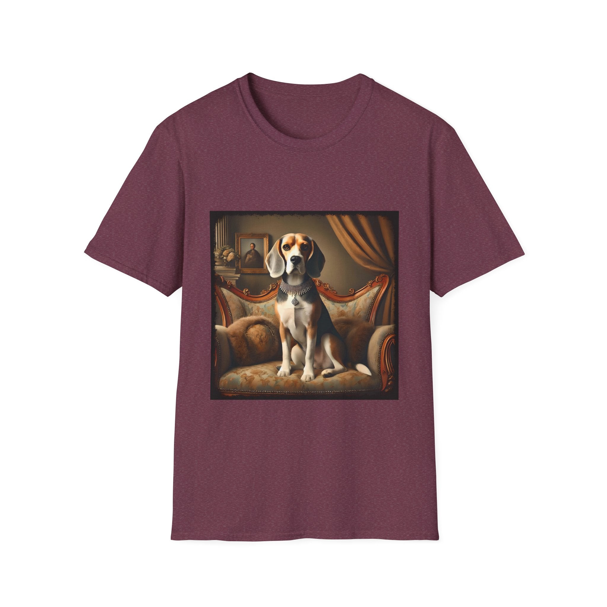 Beagle Princess Blue | Unisex Dog T-Shirt