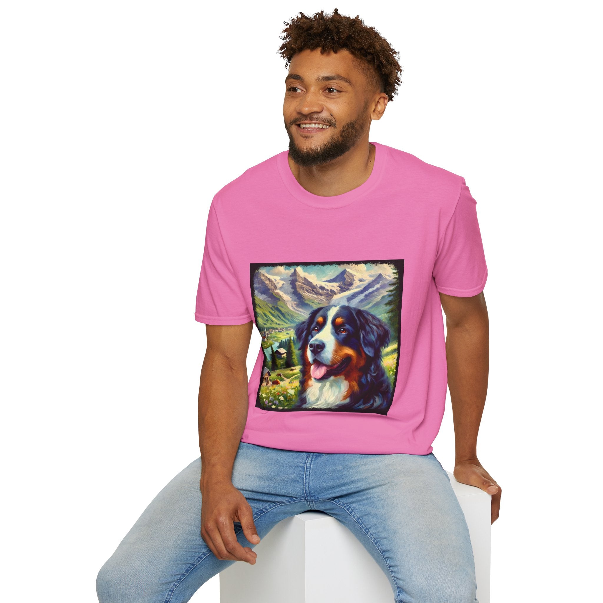 Bernese Mountain Dog Swiss Classic | Unisex Dog T-Shirt