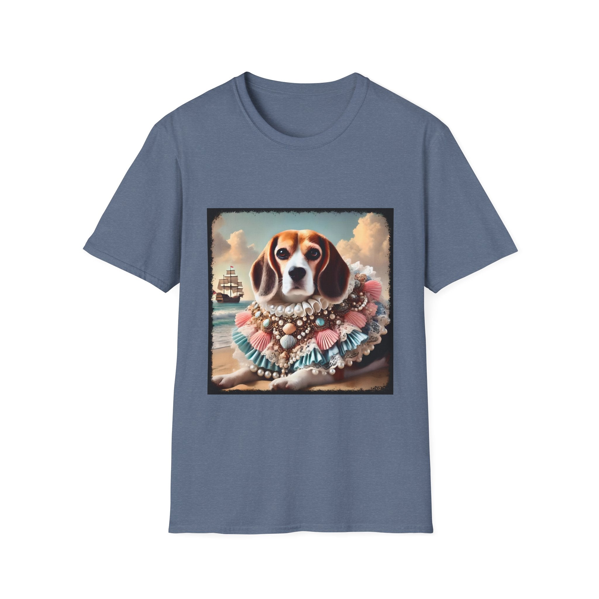 Beagle Beach Beauty | Unisex Dog T-Shirt