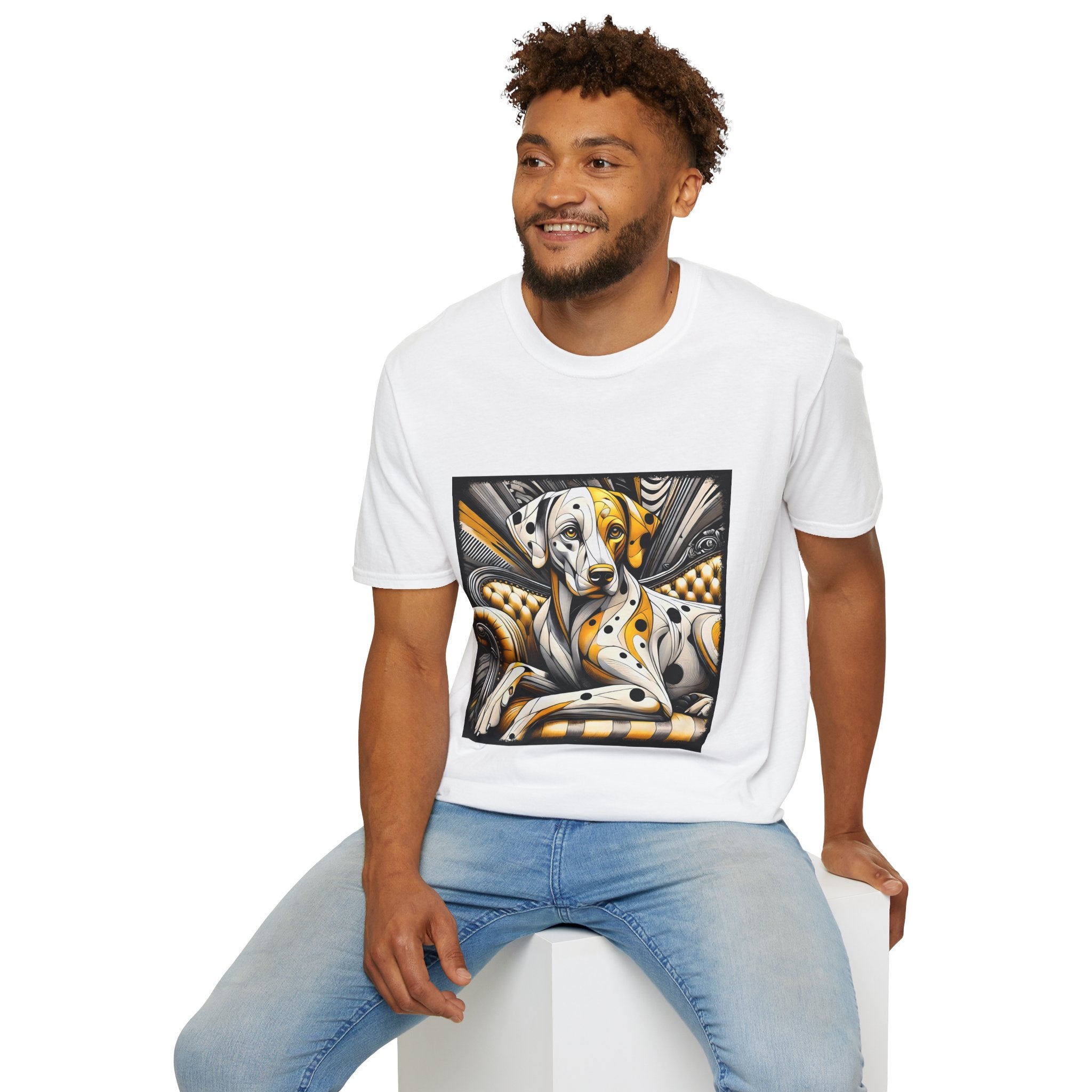 Dalmatian Lemon Rebel | Unisex Dog T-Shirt