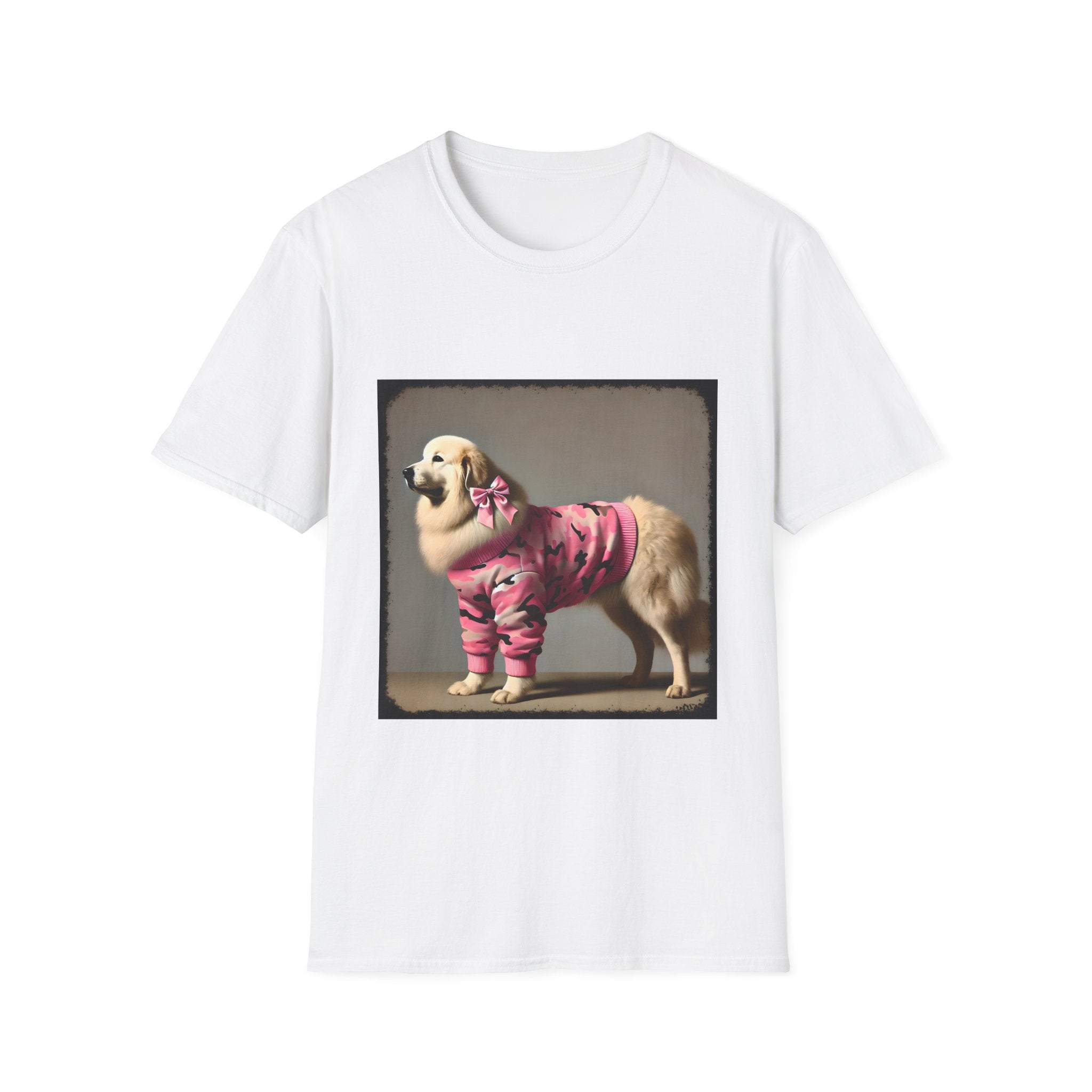 Great Pyrenees Pink Camo Cutie | Unisex Dog T-Shirt