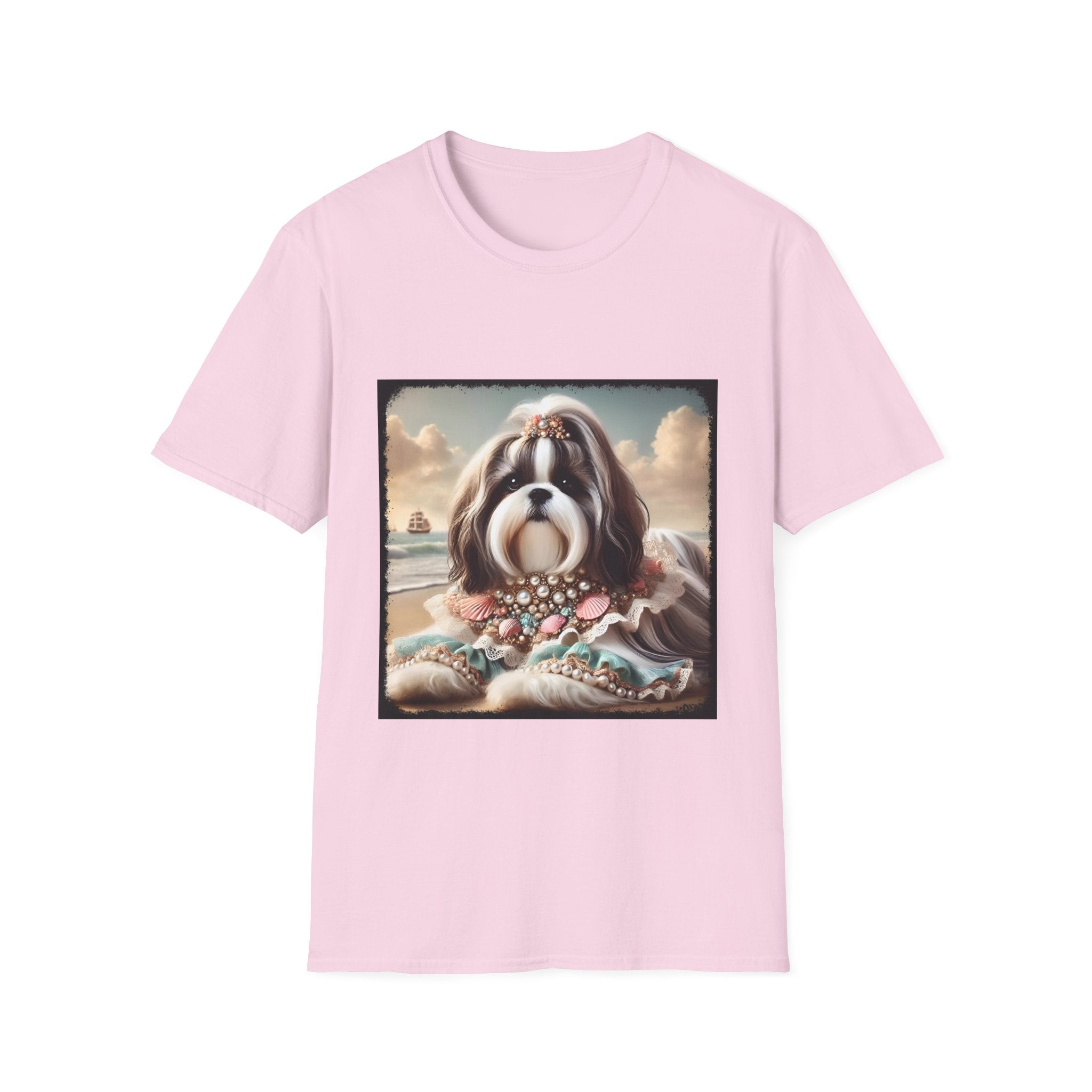 Shih Tzu Seashell Sweetie | Unisex Dog T-Shirt