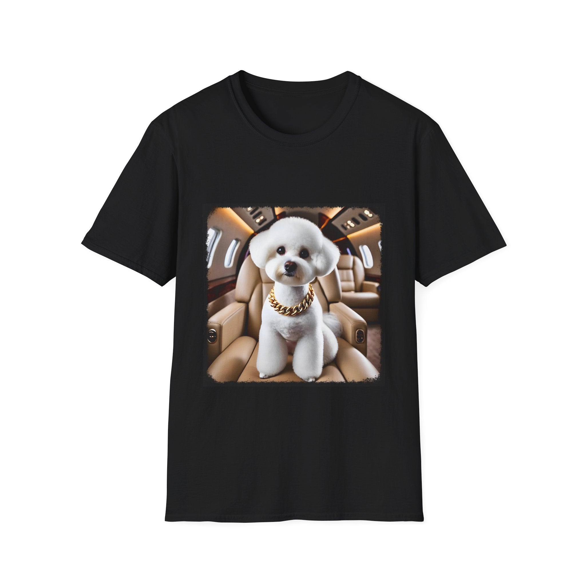 Bichon Frise Fréquent Flier | Unisex Dog T-Shirt