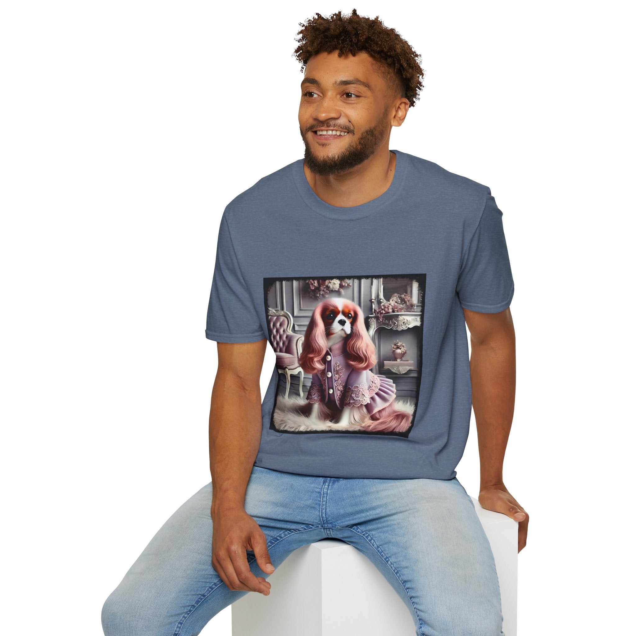 Cavalier King Charles Spaniel Posh Pup | Unisex Dog T-Shirt