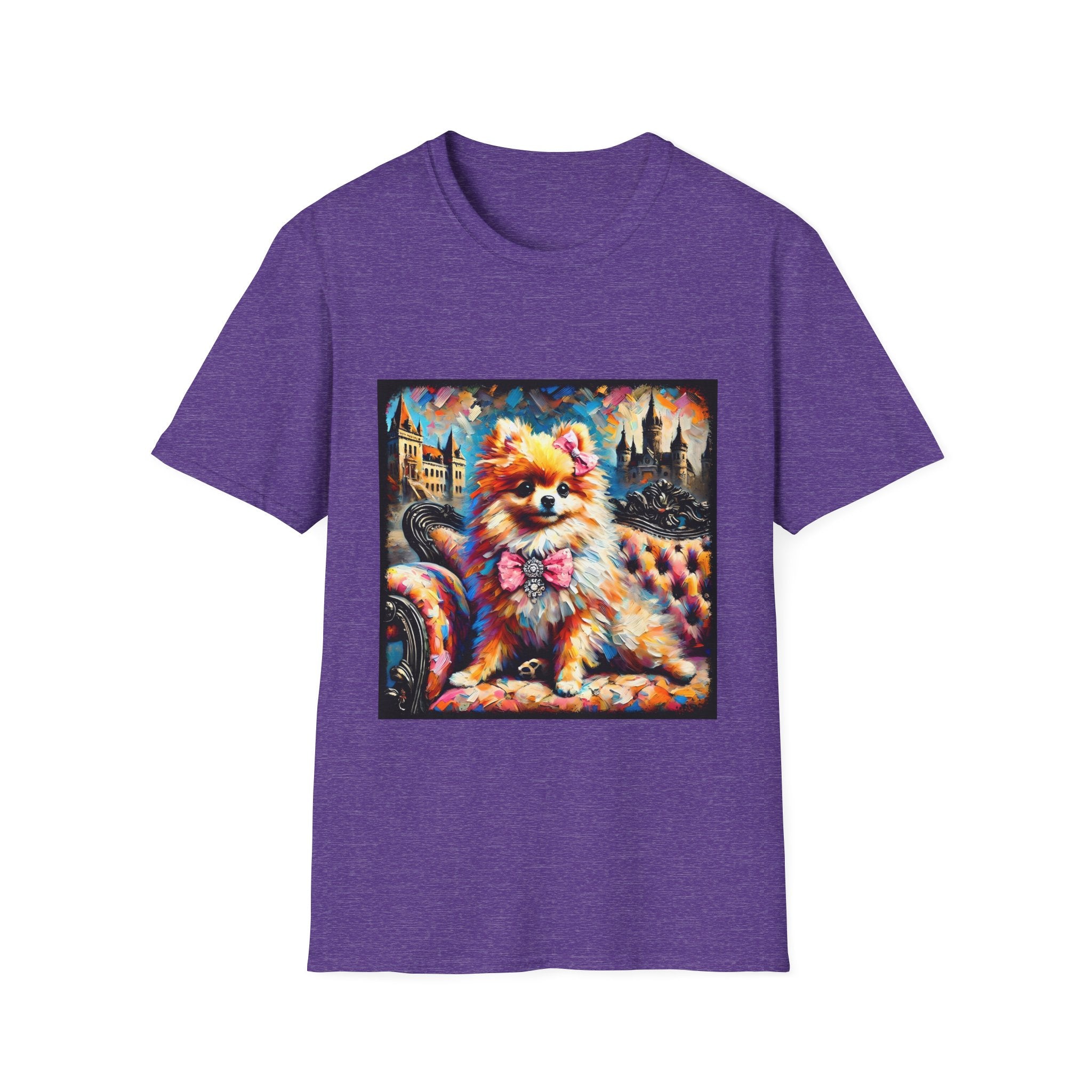 Pomeranian Diamond Princess Classic  | Unisex Dog T-Shirt