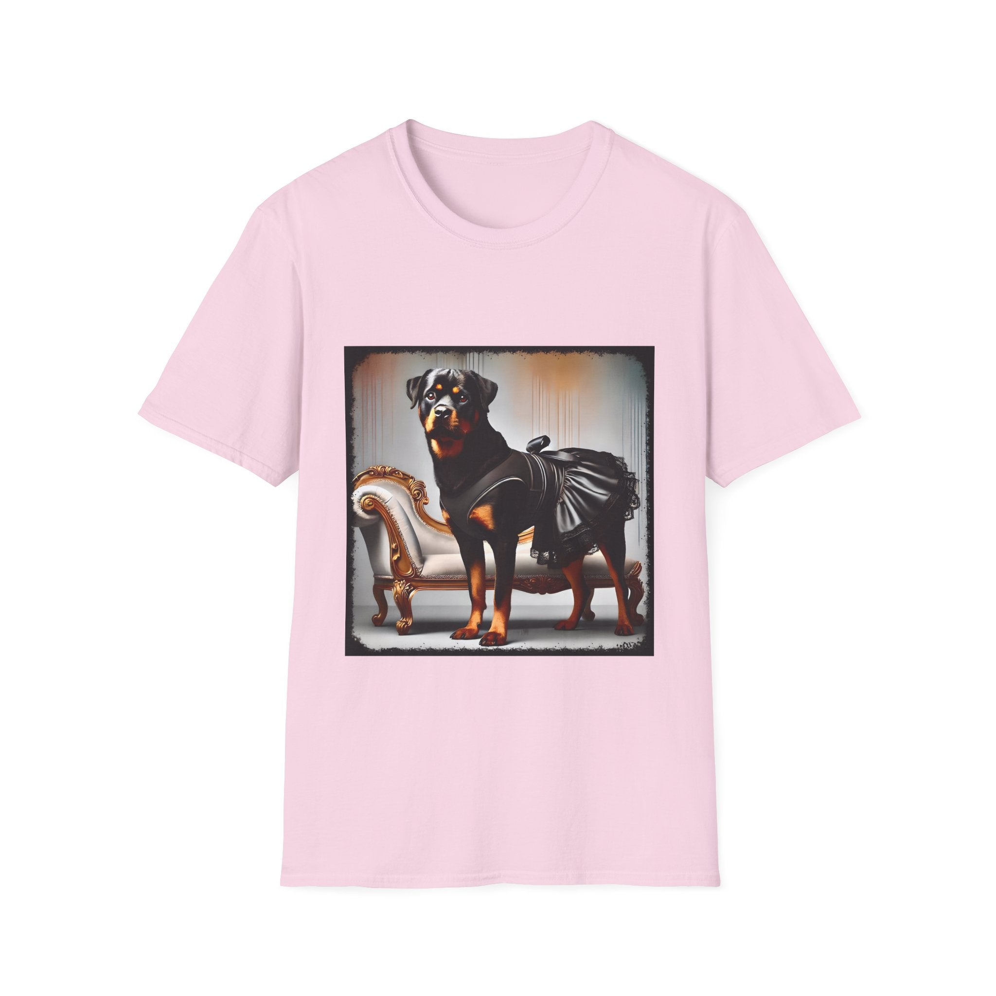 Rottweiler Leather & Lace | Unisex Dog T-Shirt