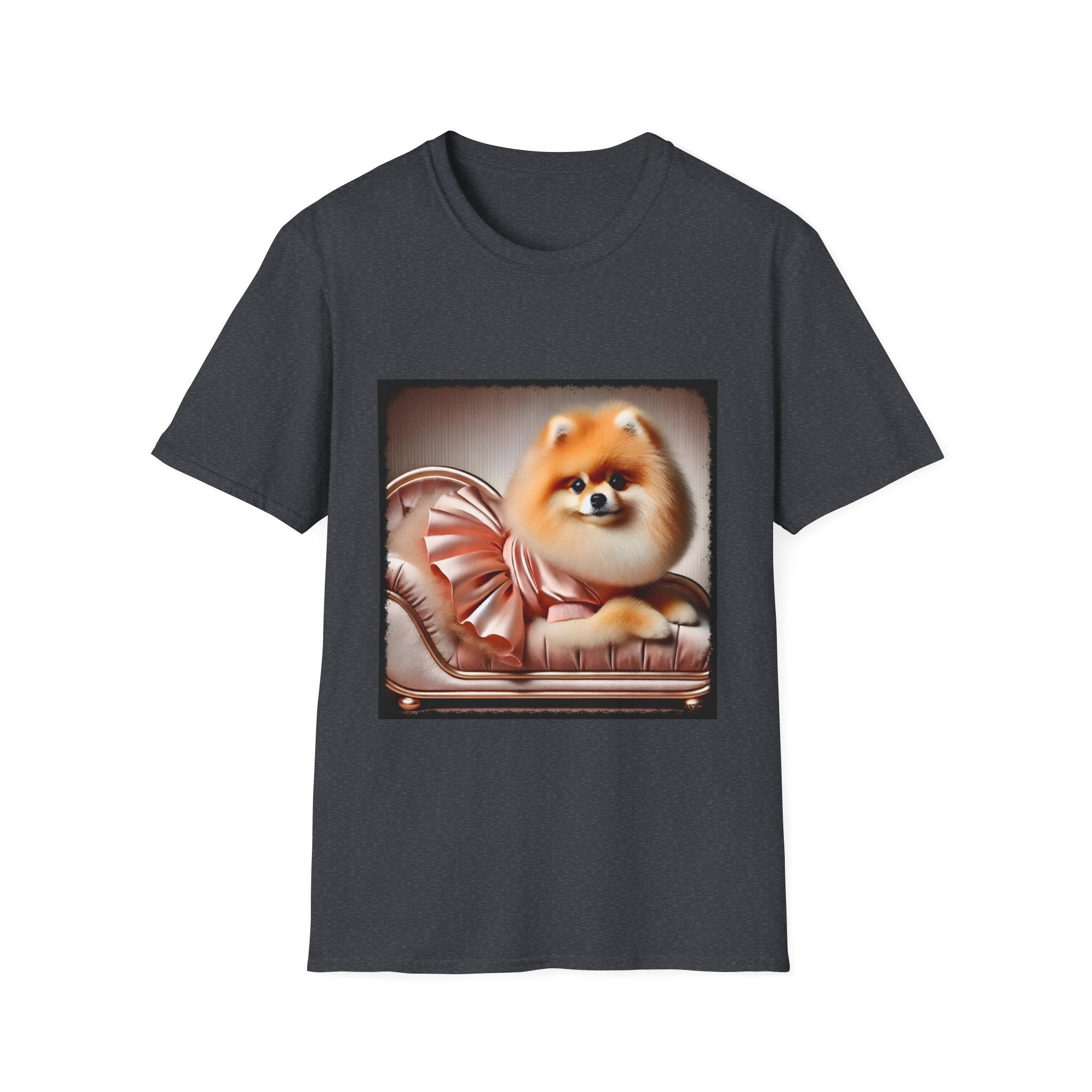 Pomeranian Peach Princess | Unisex Dog T-Shirt