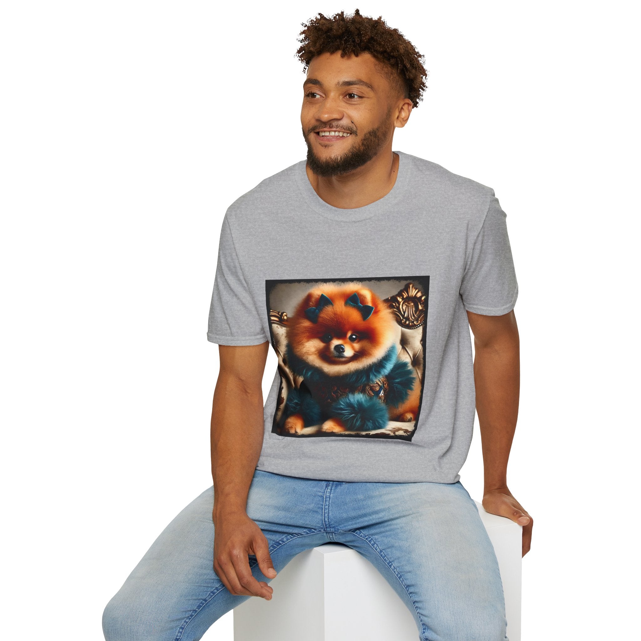Pomeranian Pawsh Pawfluencer | Unisex Dog T-Shirt