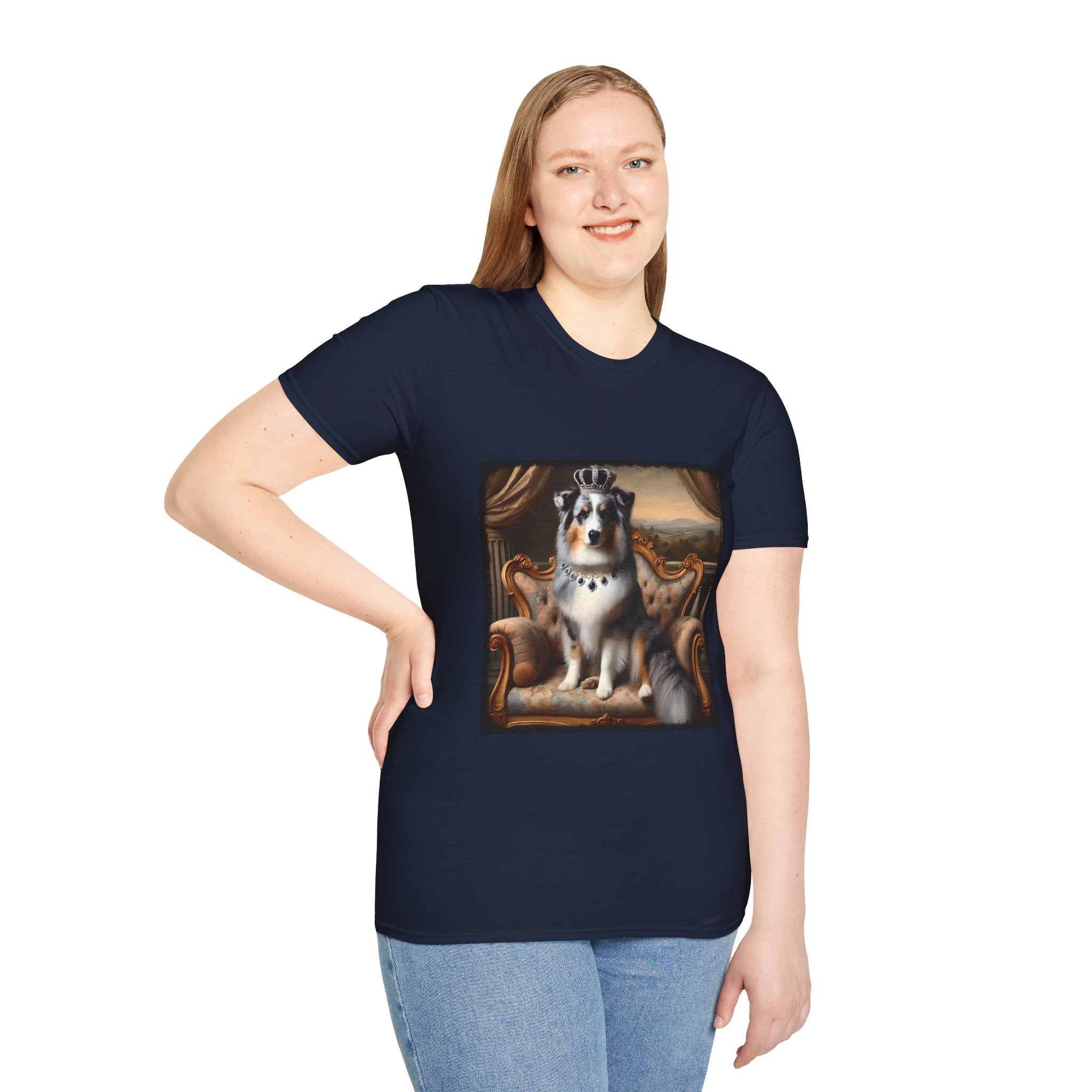 Miniature American Shepherd Posh Princess | Unisex Dog T-Shirt