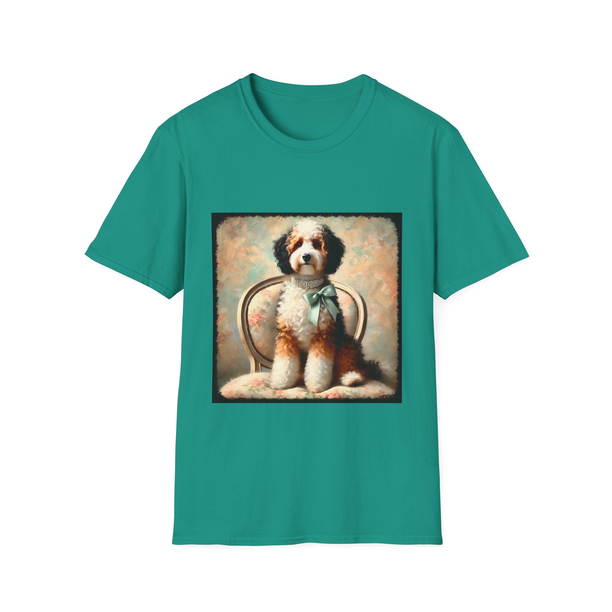 Bernedoodle Poised Classic | Unisex Dog T-Shirt