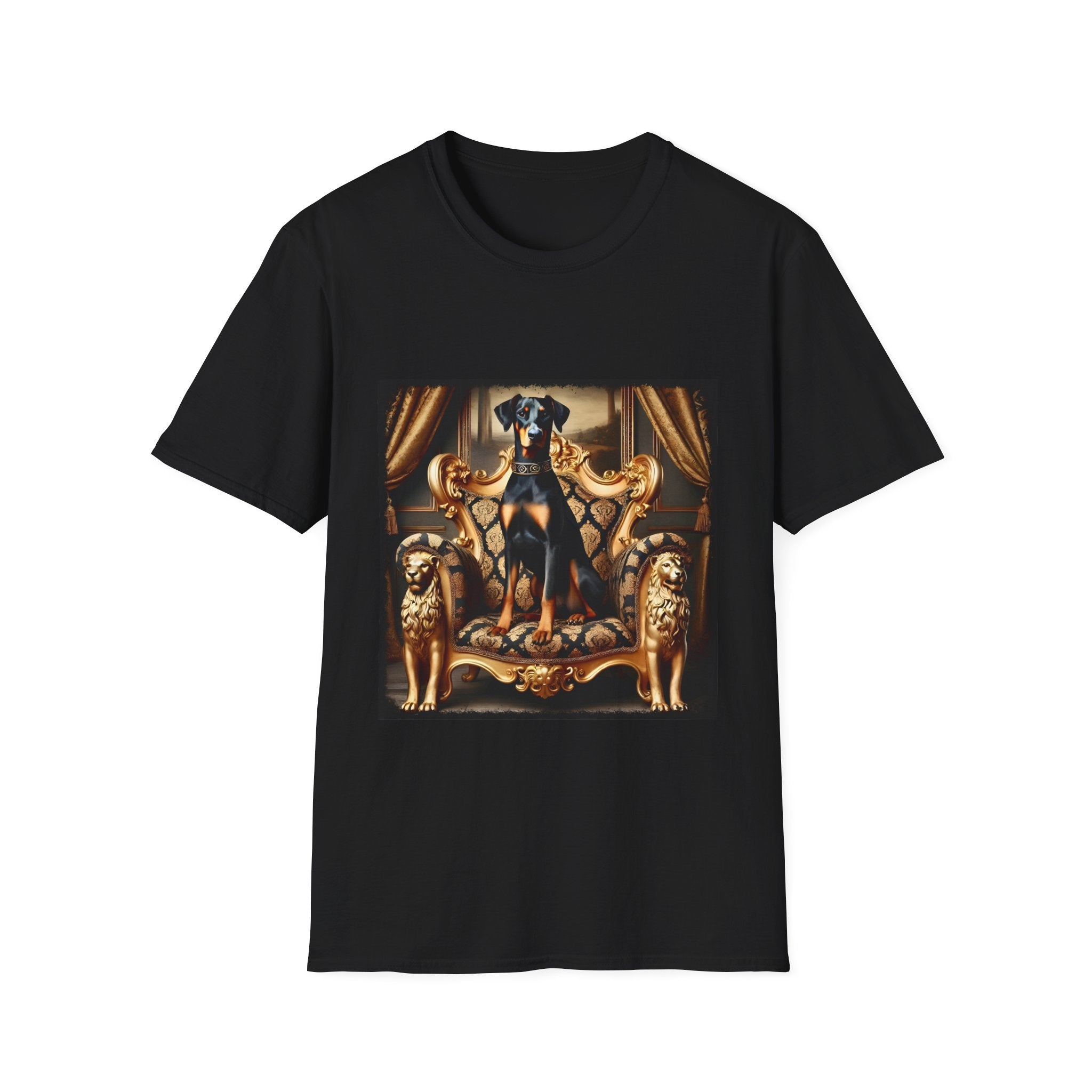 Doberman Pinscher Golden Boy | Unisex Dog T-Shirt