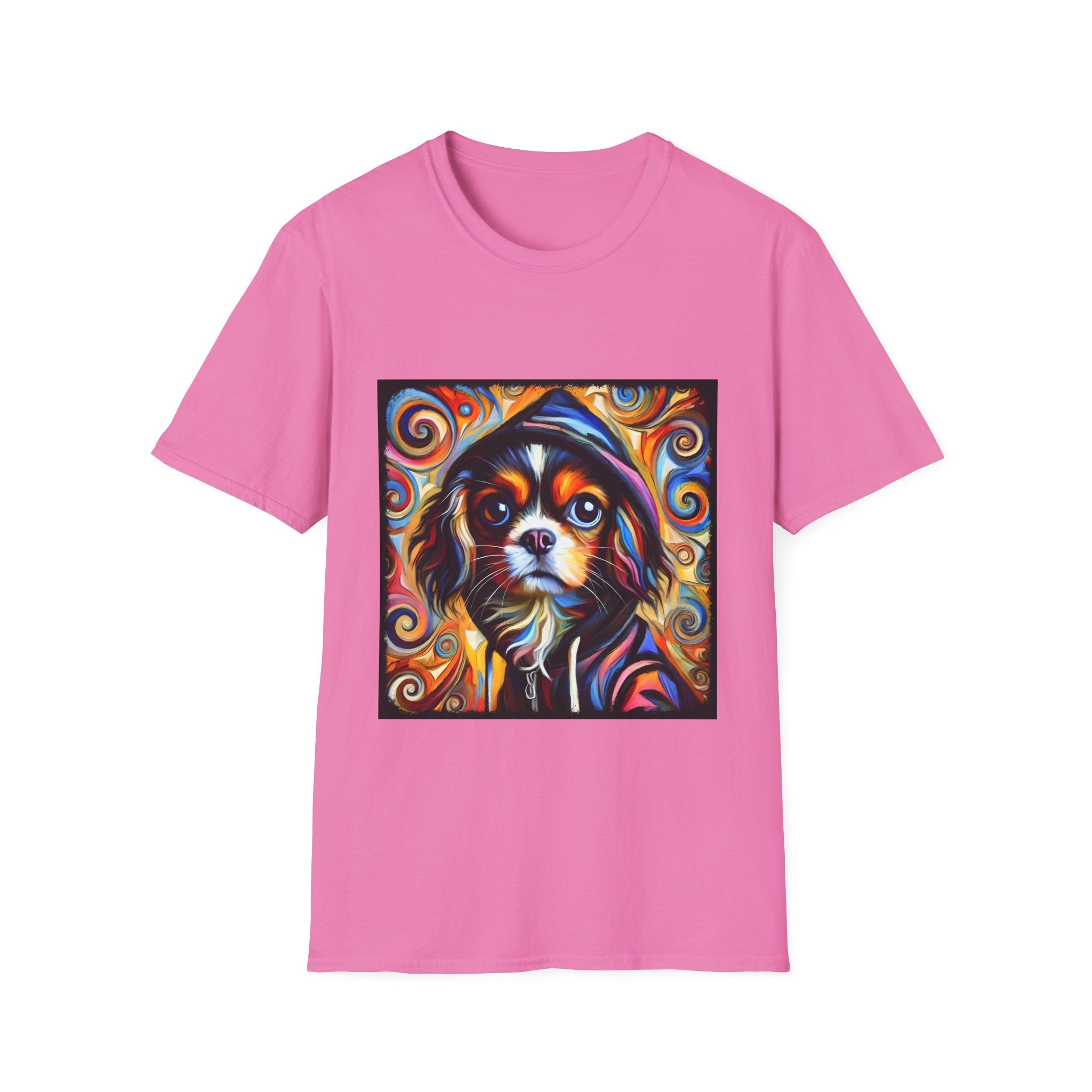 Cavalier King Charles Spaniel Relaxed Swirl | Unisex Dog T-Shirt
