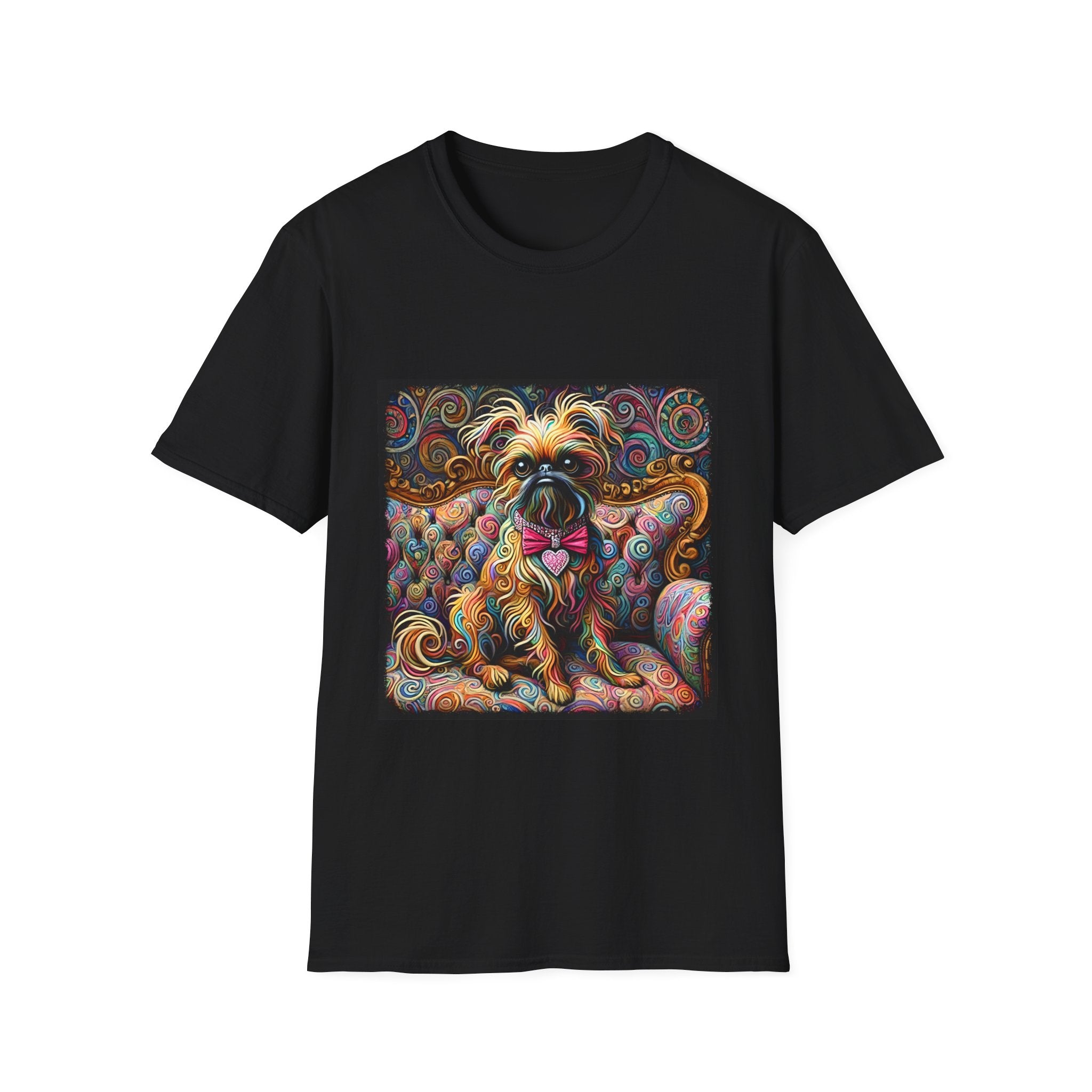 Brussels Griffon Love Swirl | Unisex Dog T-Shirt