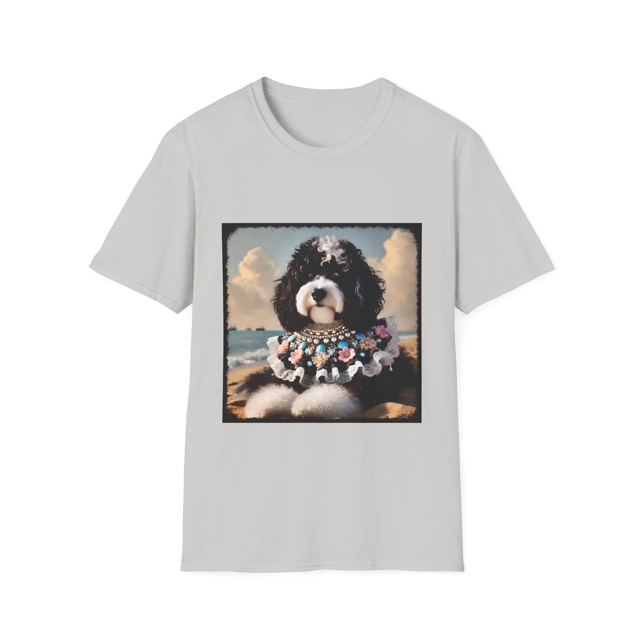 Aussiedoodle Seashell Siren | Unisex Dog T-Shirt