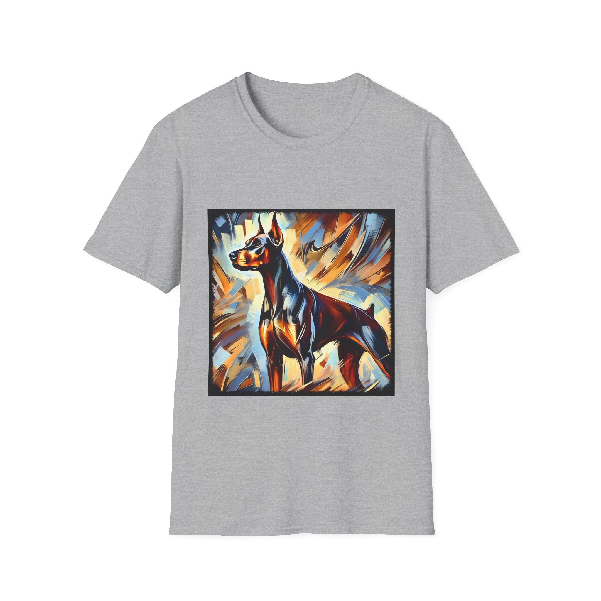 Doberman Pinscher Fire Classic | Unisex Dog T-Shirt