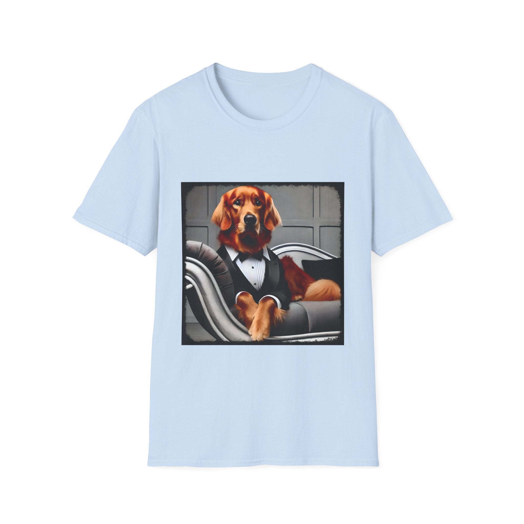 Golden Retriever Tuxedo Titan  | Unisex Dog T-Shirt