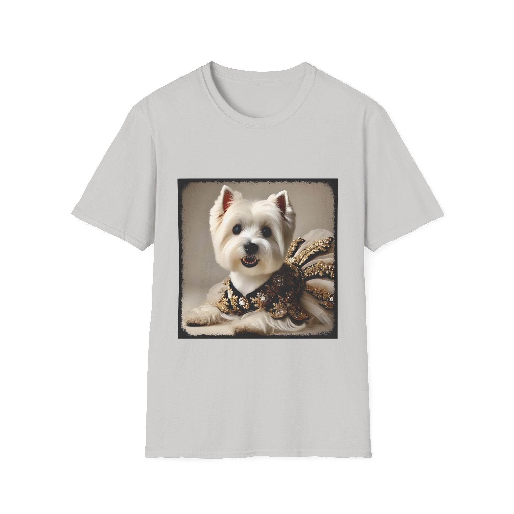 Dog lover Westie Glitzy Gal shirt