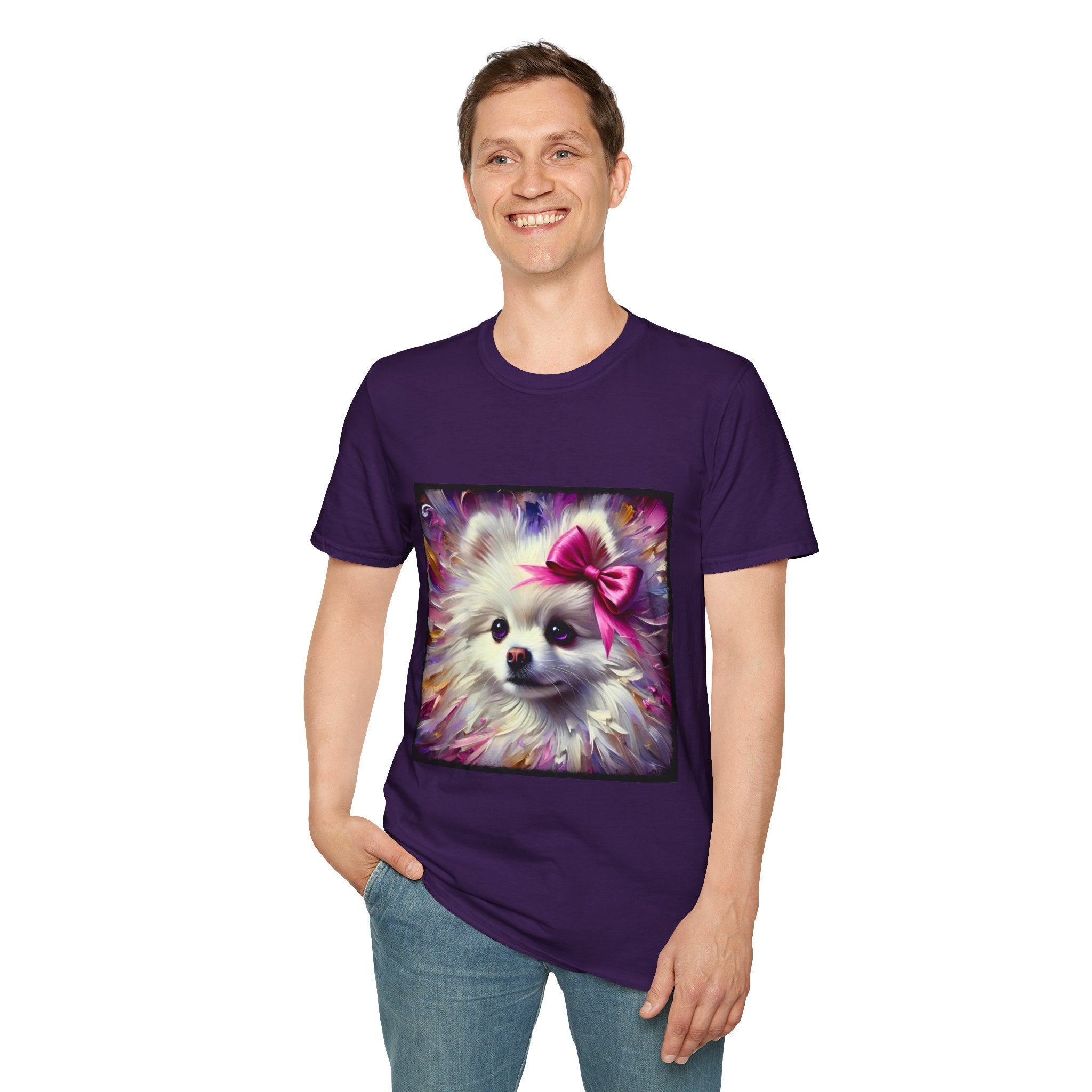 Pomeranian Beautiful Classic  | Unisex Dog T-Shirt