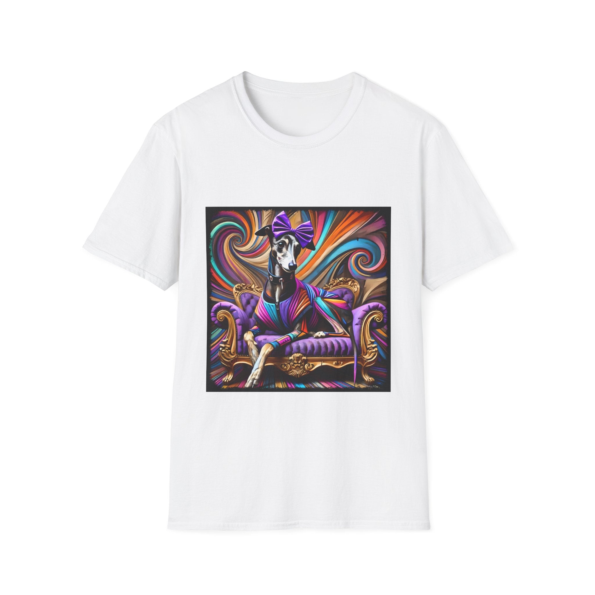 Greyhound Vivid Rocker | Unisex Dog T-Shirt