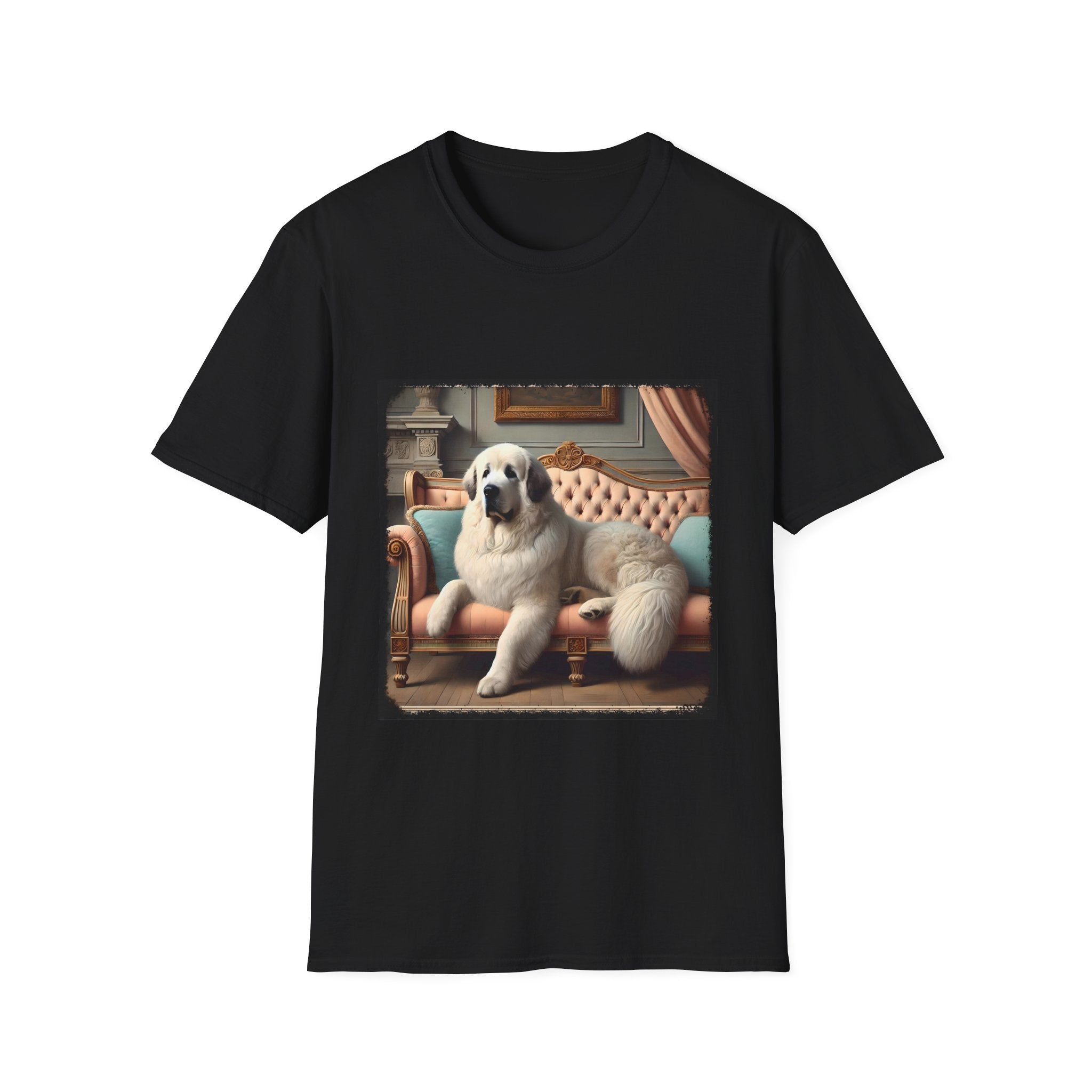 Great Pyrenees Poised Portrait | Unisex Dog T-Shirt