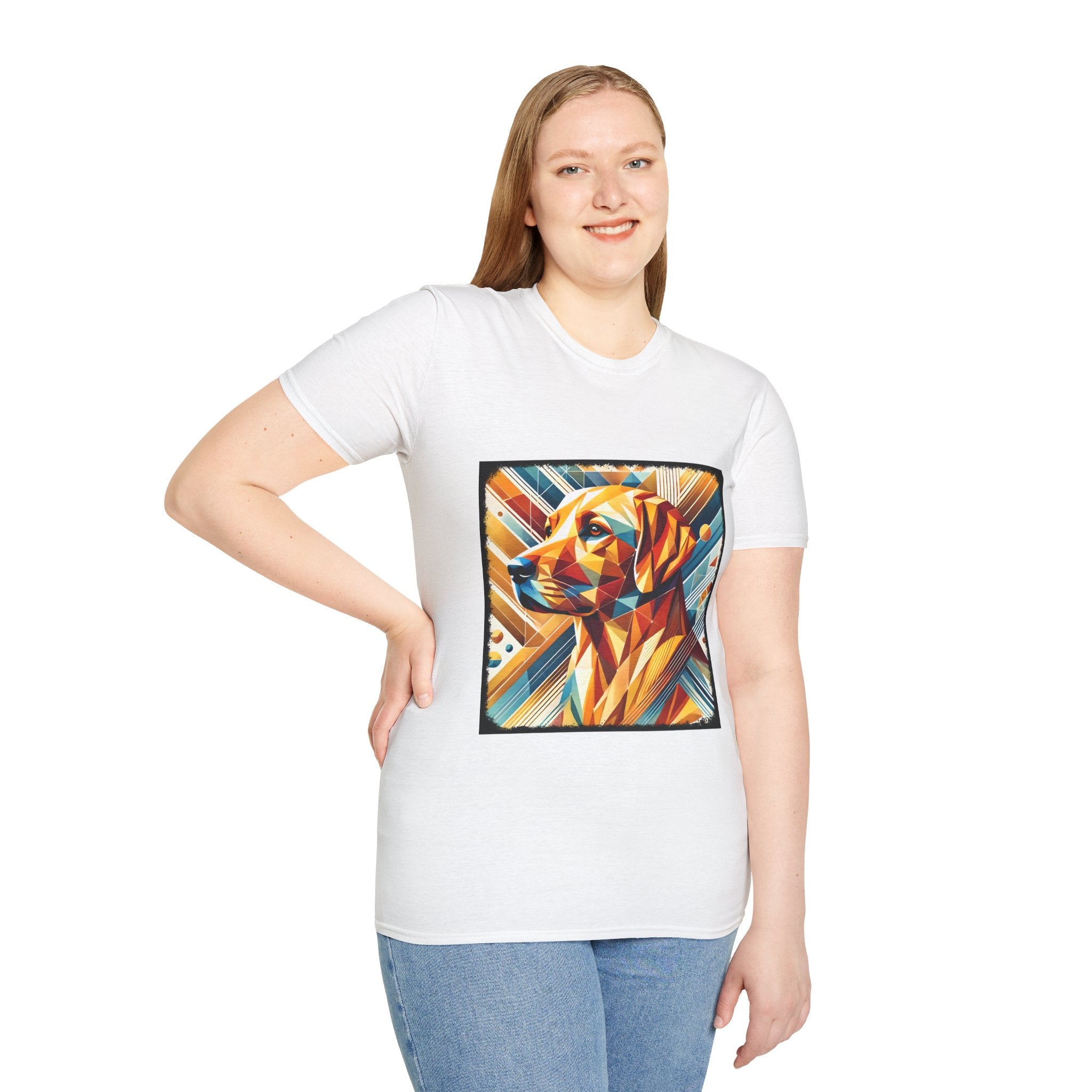 Labrador Retriever Vivid Geometric | Unisex Dog T-Shirt